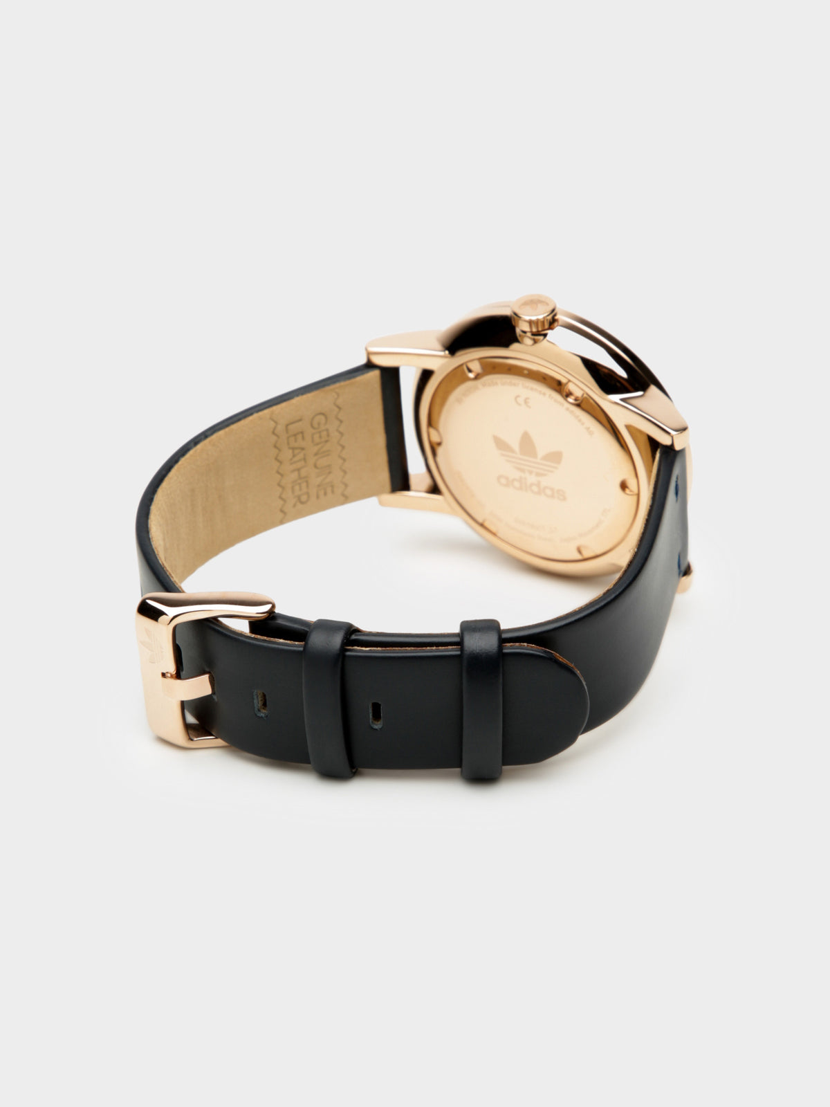 Unisex District_L1 Analog 40mm Watch in Black &amp; Rose Gold