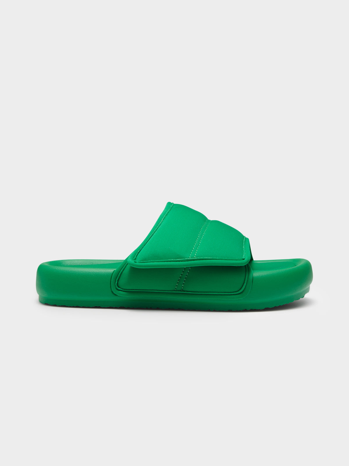 Therapy Womens Ella May Ding Zen Rip Tape Slides | Green