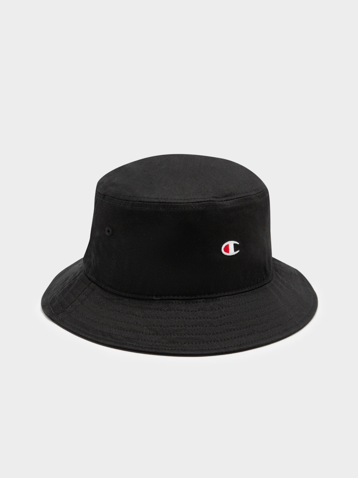 C Bucket Hat in Black
