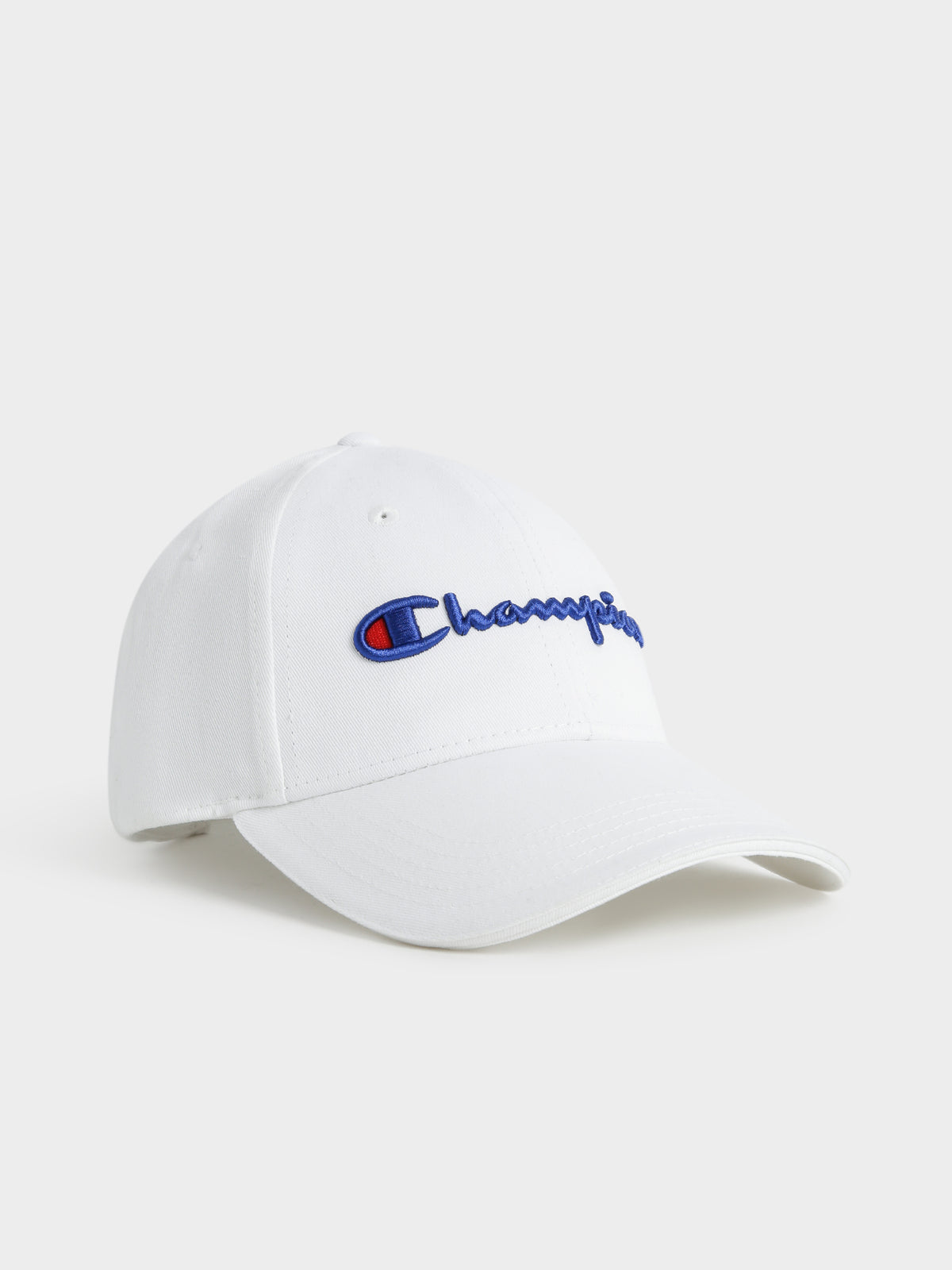 C Logo Dad Hat in White