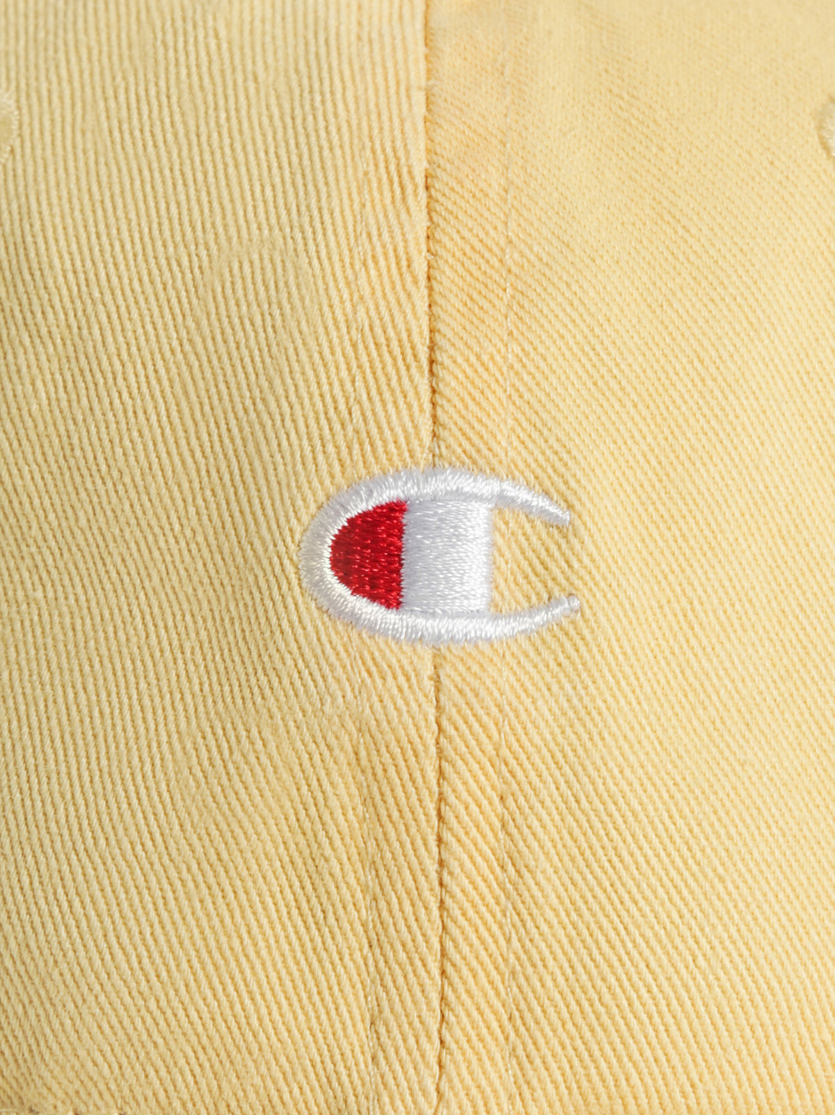 C Logo Vintage Cap in Crash Bandicoot Yellow