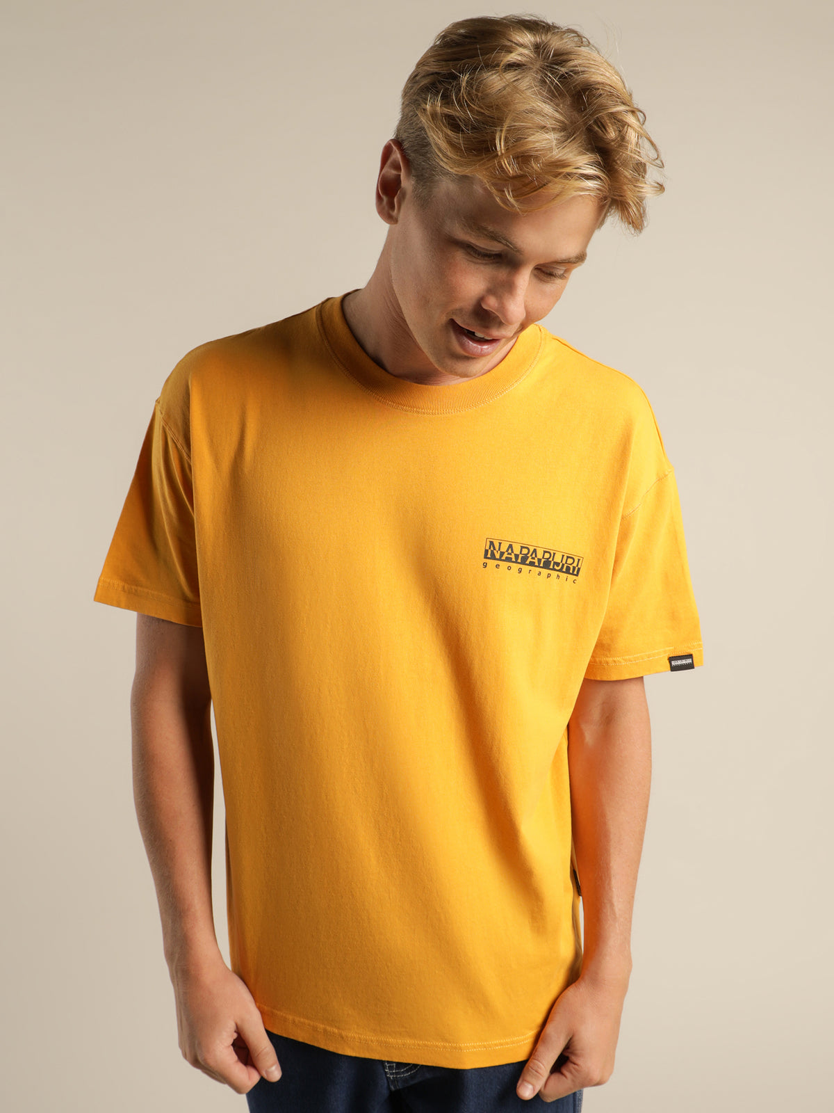 S Yolk T-Shirt in Yellow