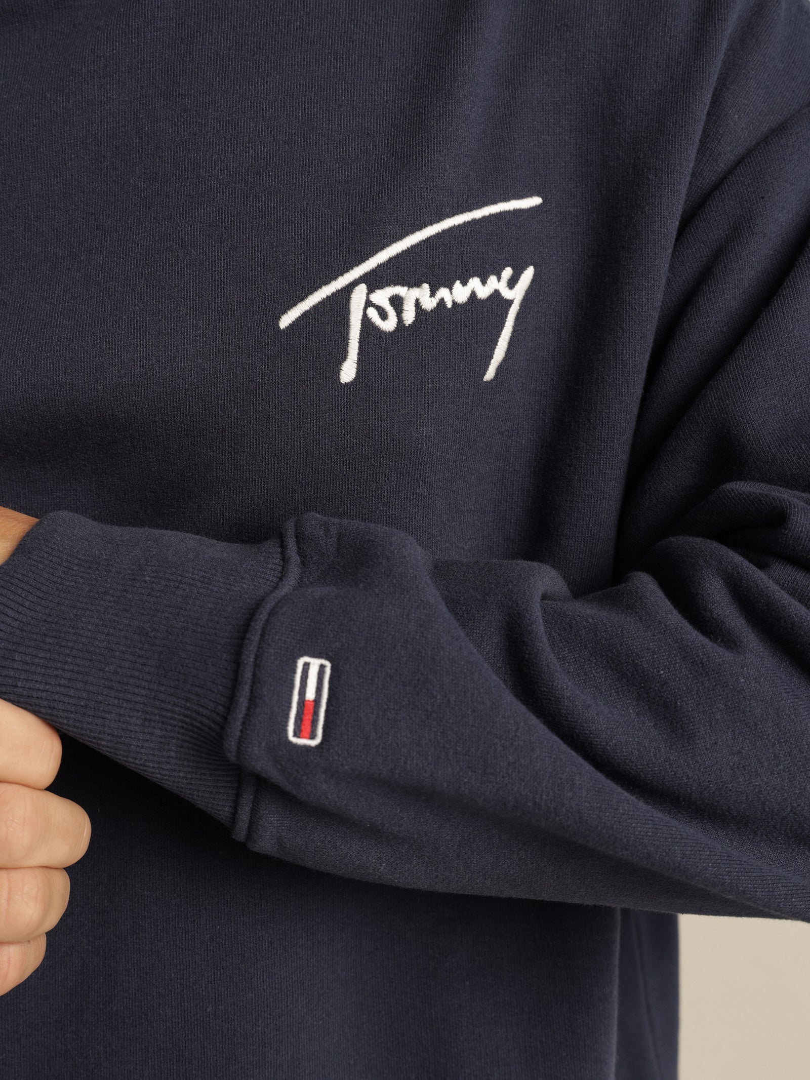 Recycled Signature Logo Relaxed Sweatshirt