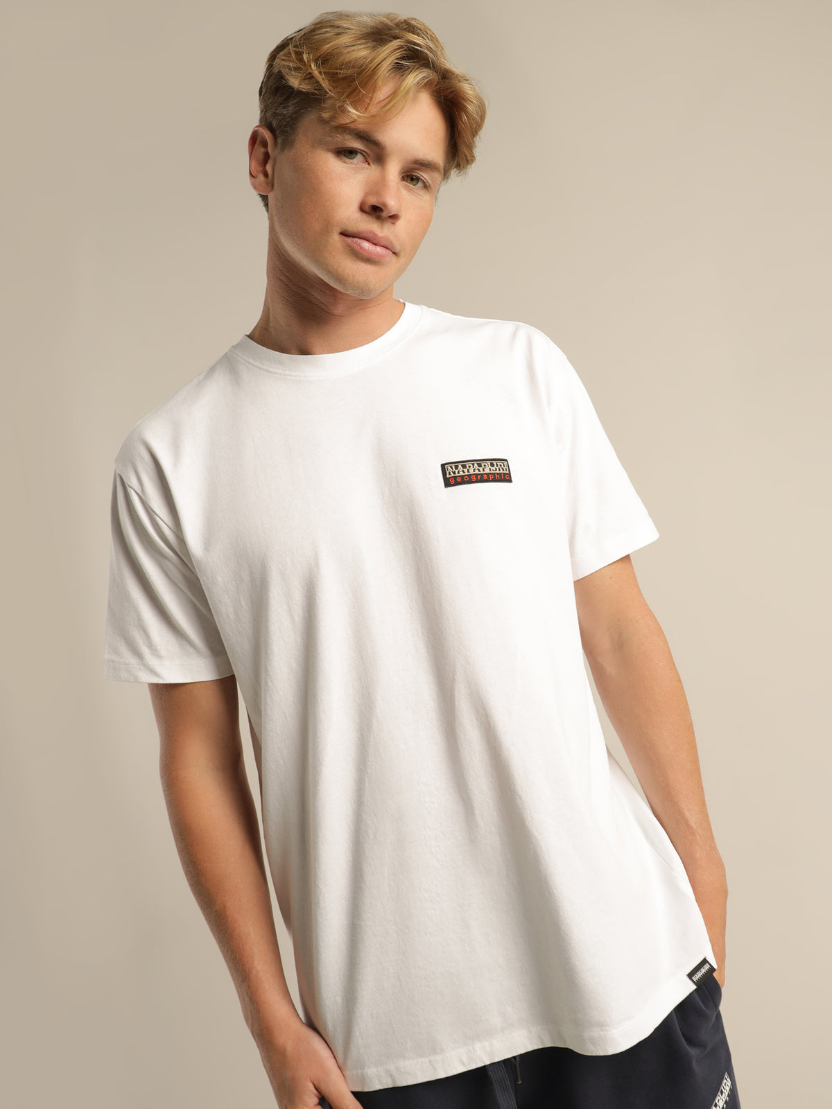 Sase SS 1 T-Shirt in White