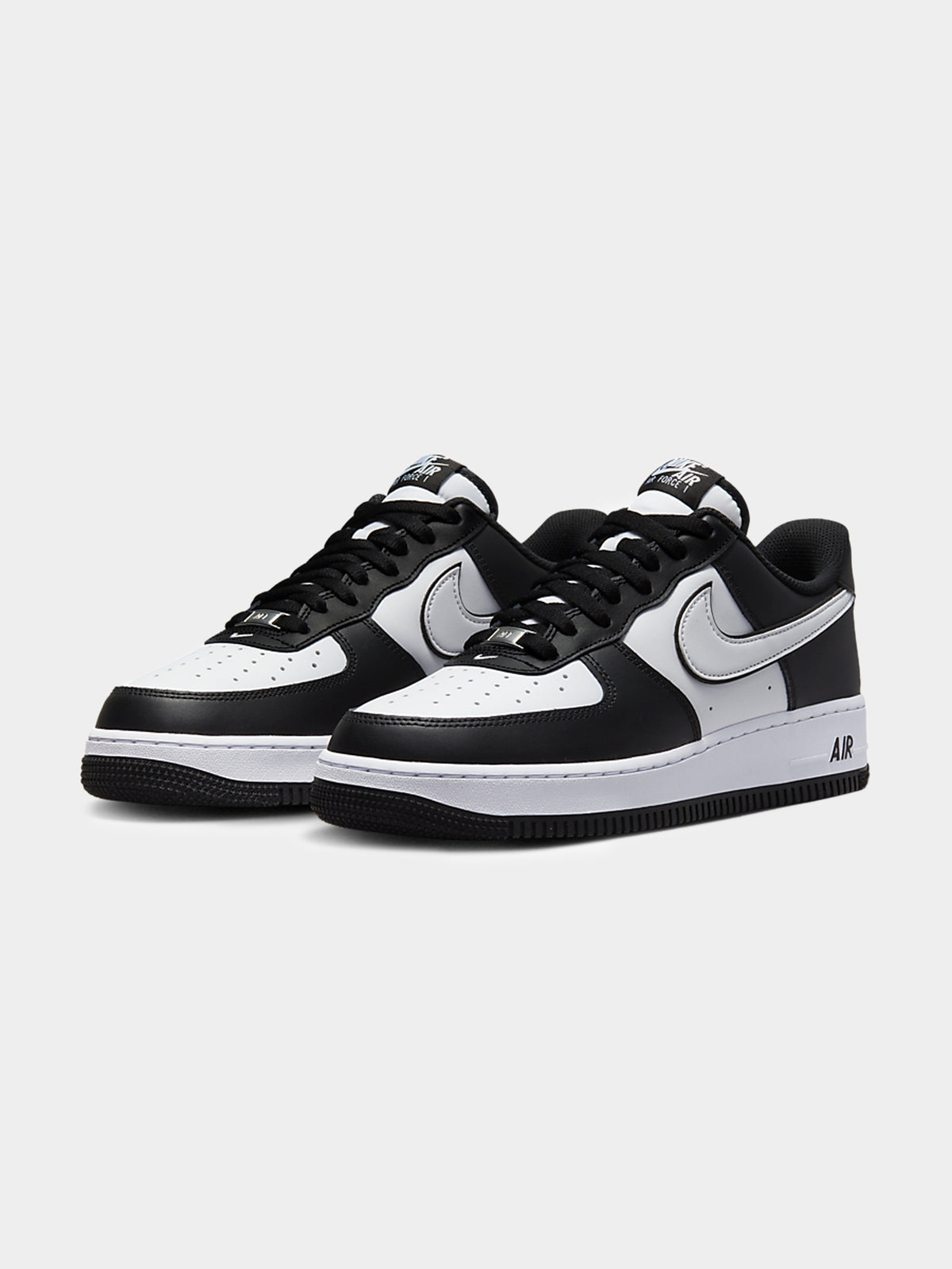 Nike Mens Air Force 1 '07 Sneakers | Black/White