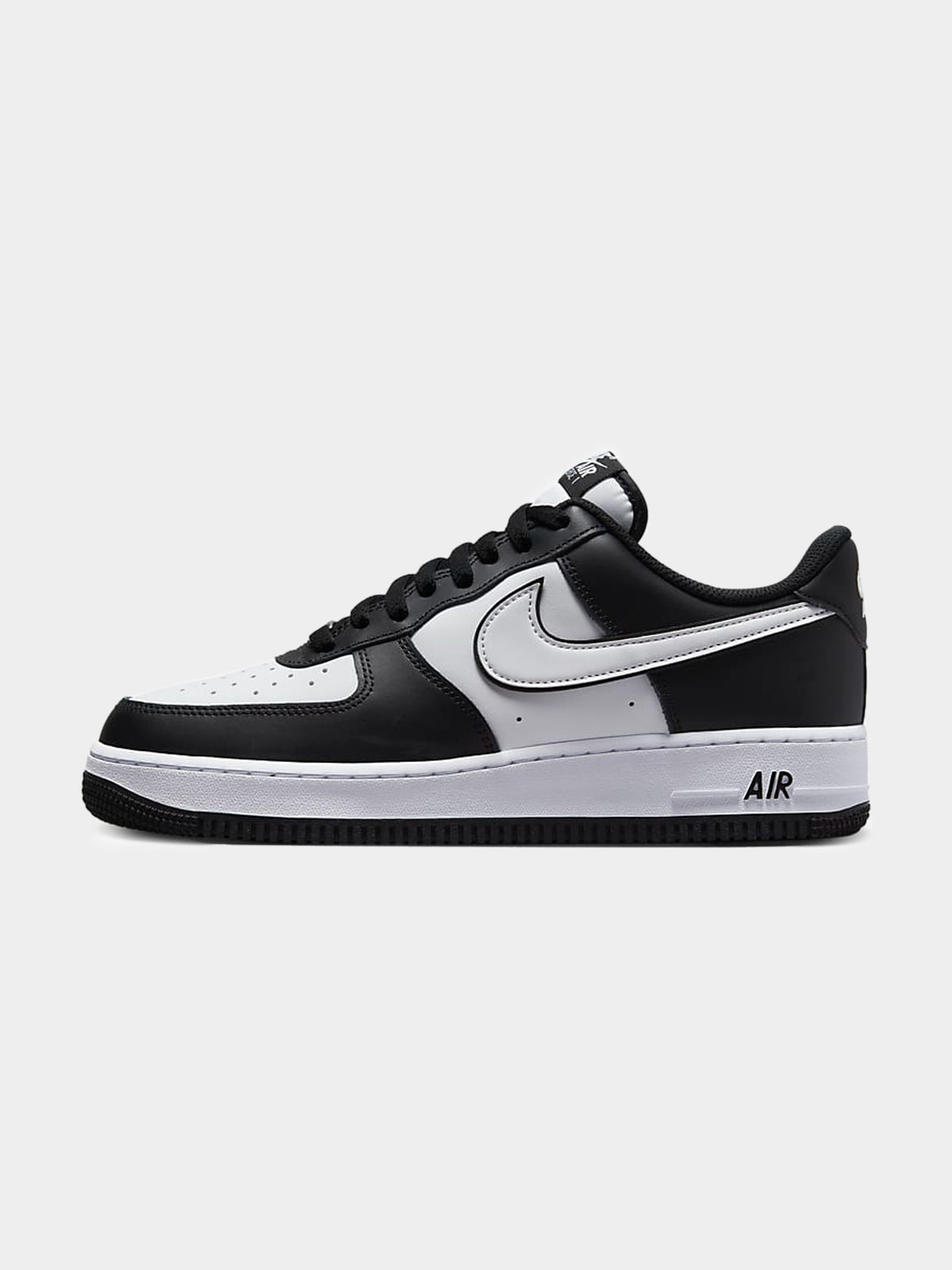 Nike Mens Air Force 1 '07 Sneakers | Black/White
