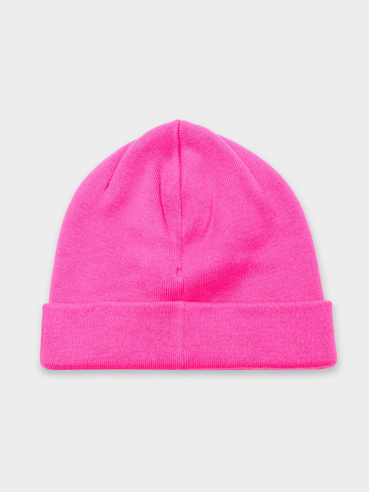 Sport Ribbed Beanie in Pink Glow