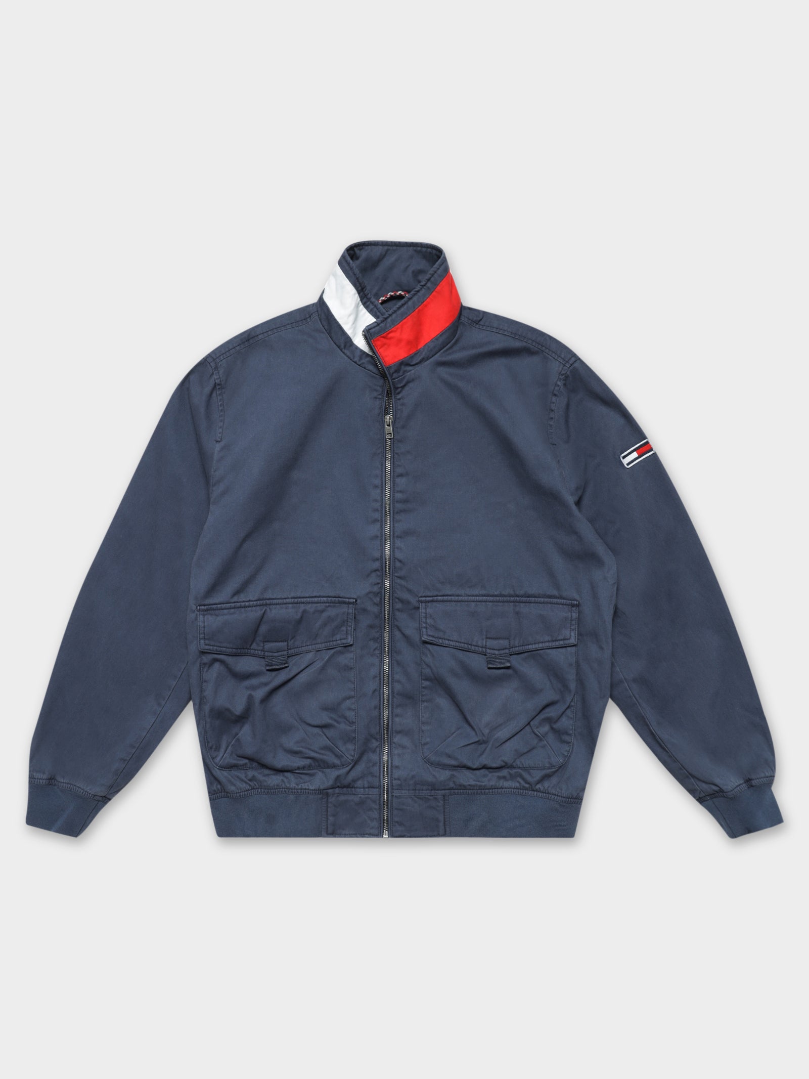 Cotton Flag Bomber Jacket