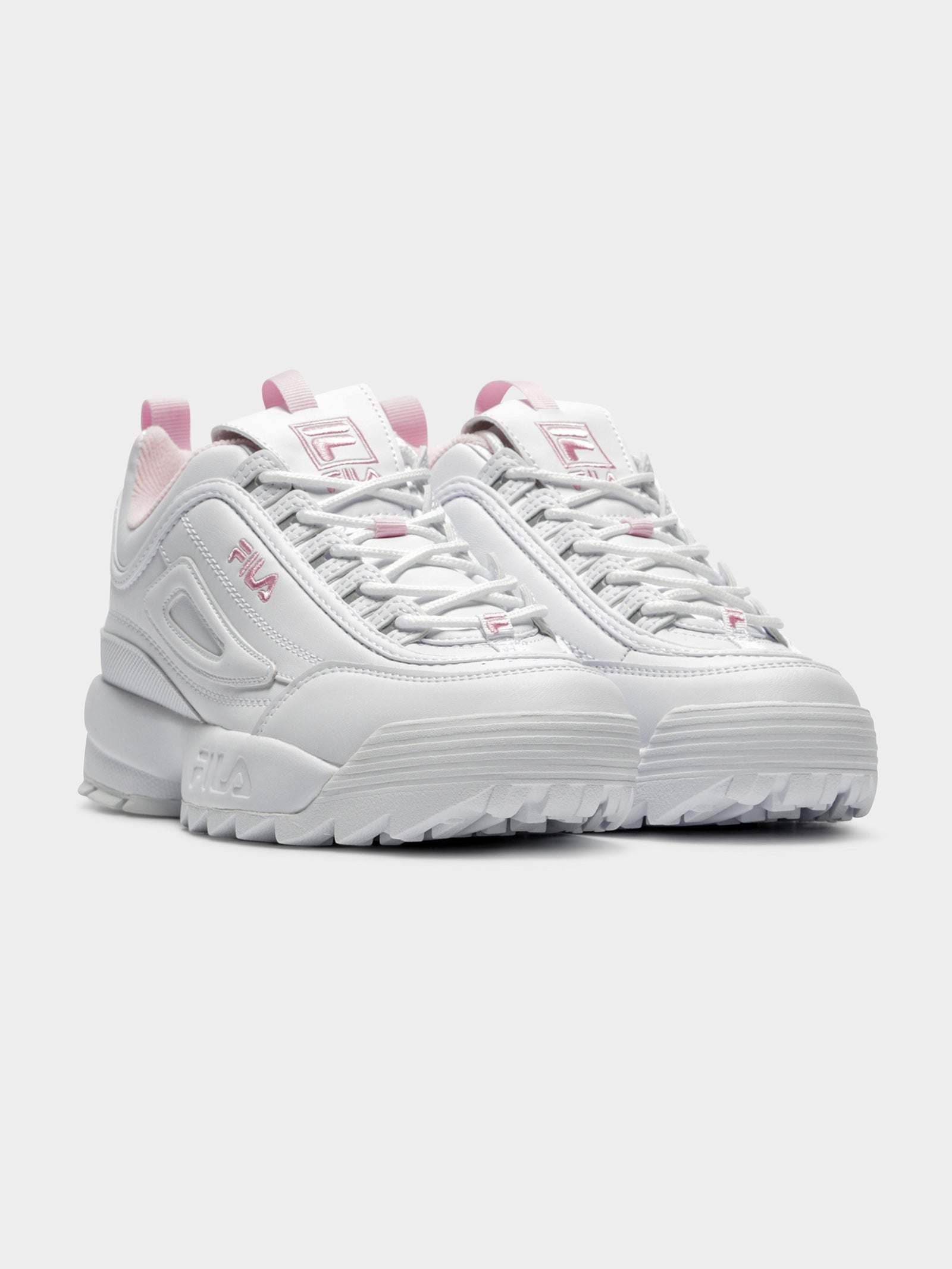 Fila Women's Disruptor Fila Disruptor Premium White Pink Shop