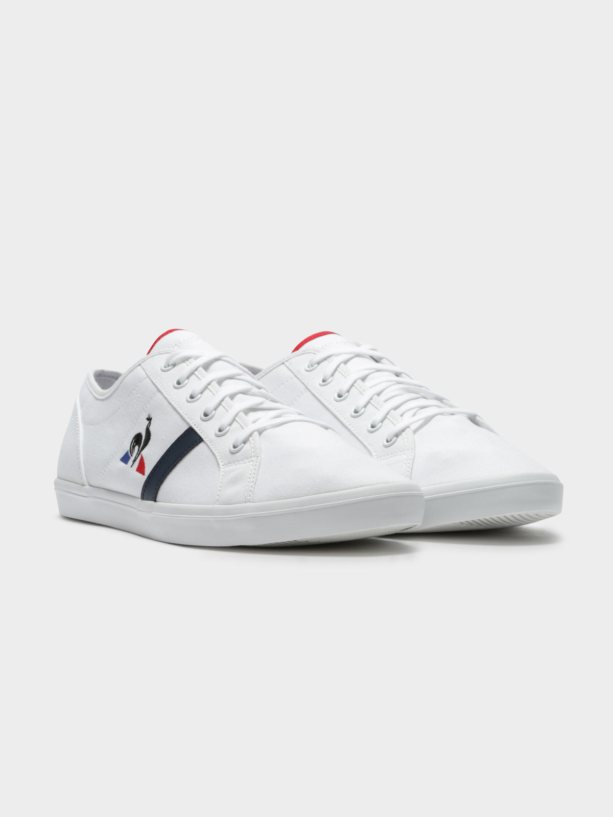 Mens Aceone Sneakers in White &amp; Dress Blue