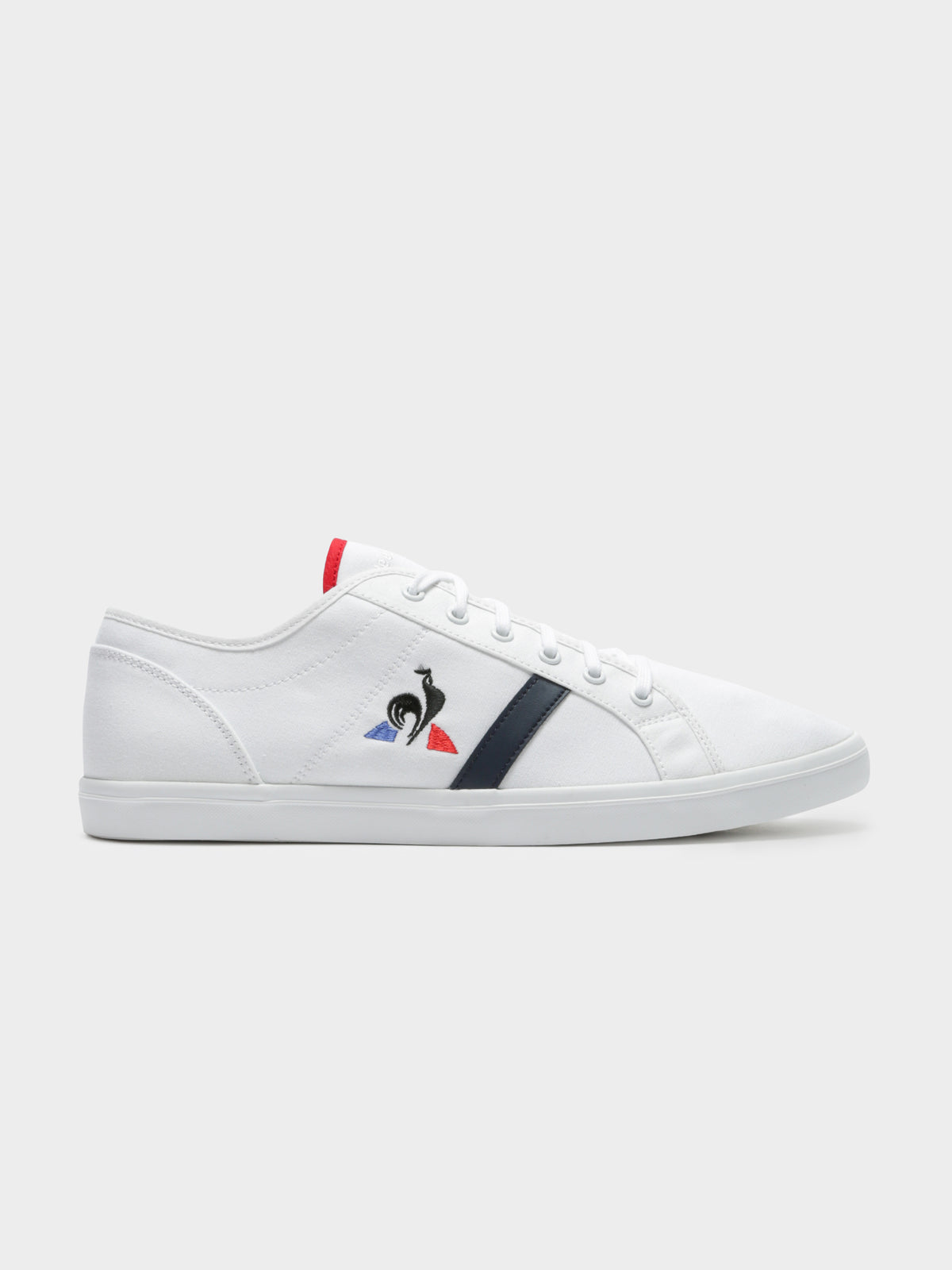 Mens Aceone Sneakers in White &amp; Dress Blue