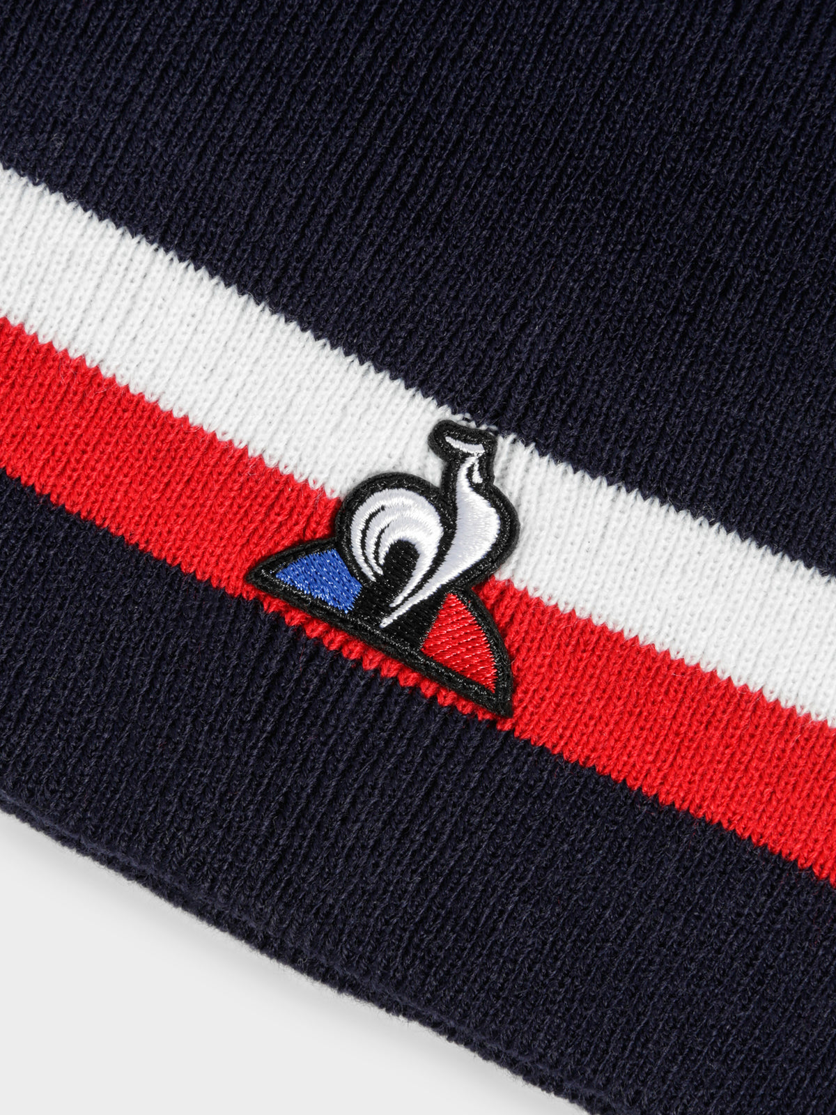 Le Coq Sportif Tricolore Beanie | Dress Blues