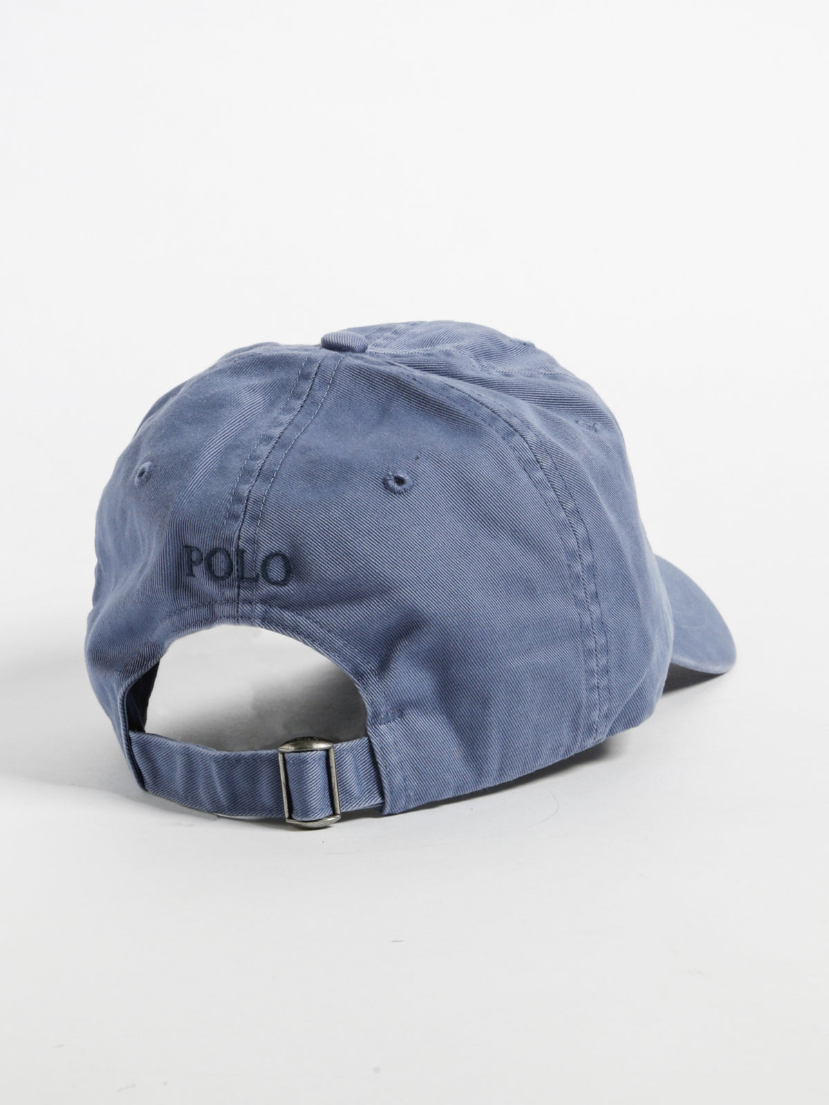 Polo Chino Baseball Cap in Carbon Blue