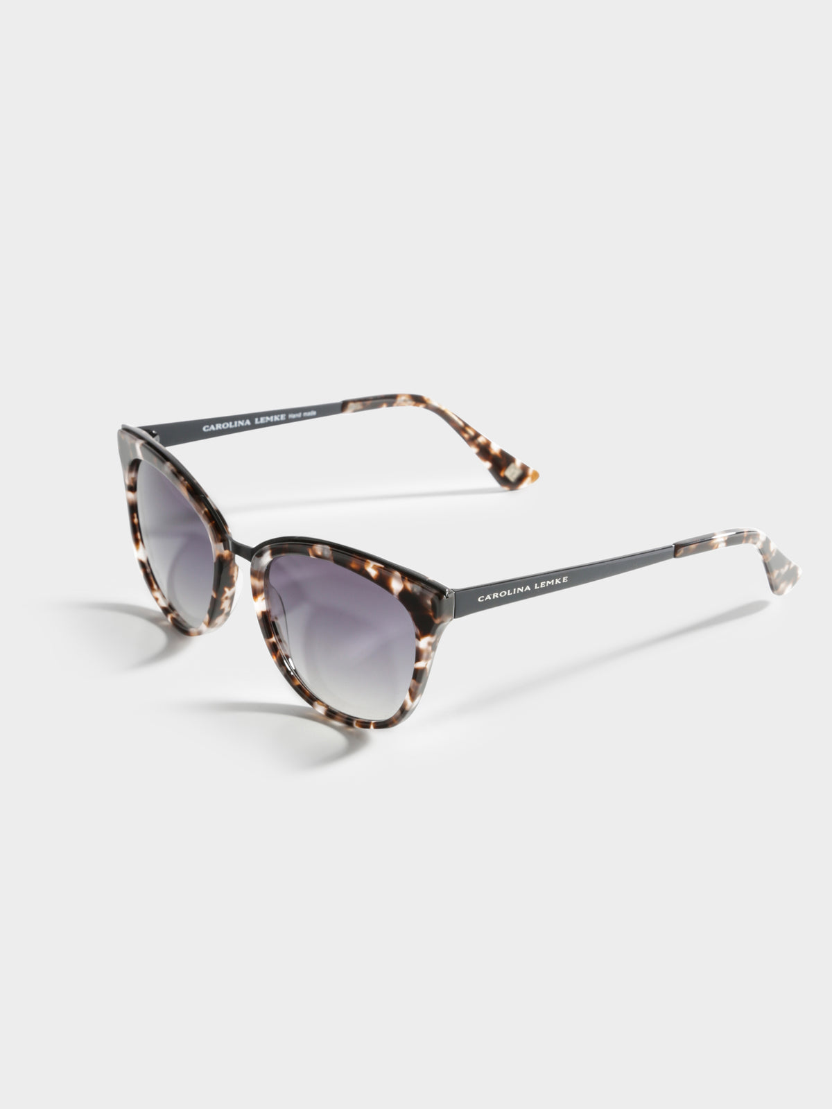 Mikonis Oversized Sunglasses in Grey Smoke