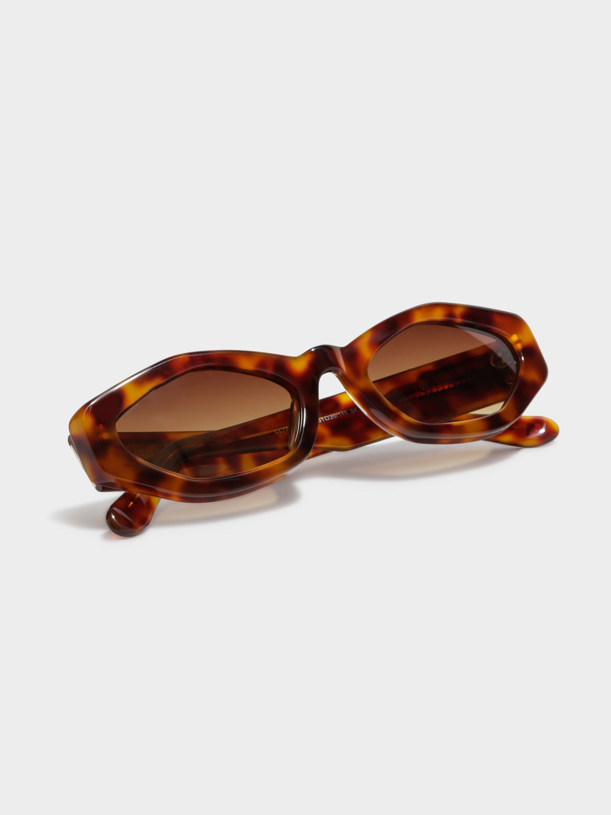CL7759 Caremilly Tortoise Sunglasses in Brown Tortoiseshell