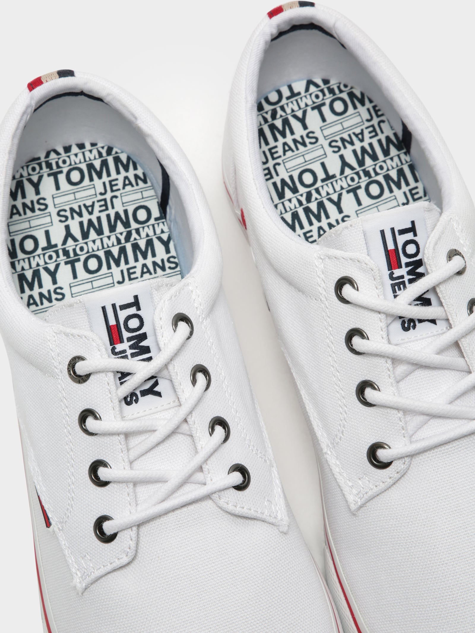 Mens Tommy Jeans Text Sneakers