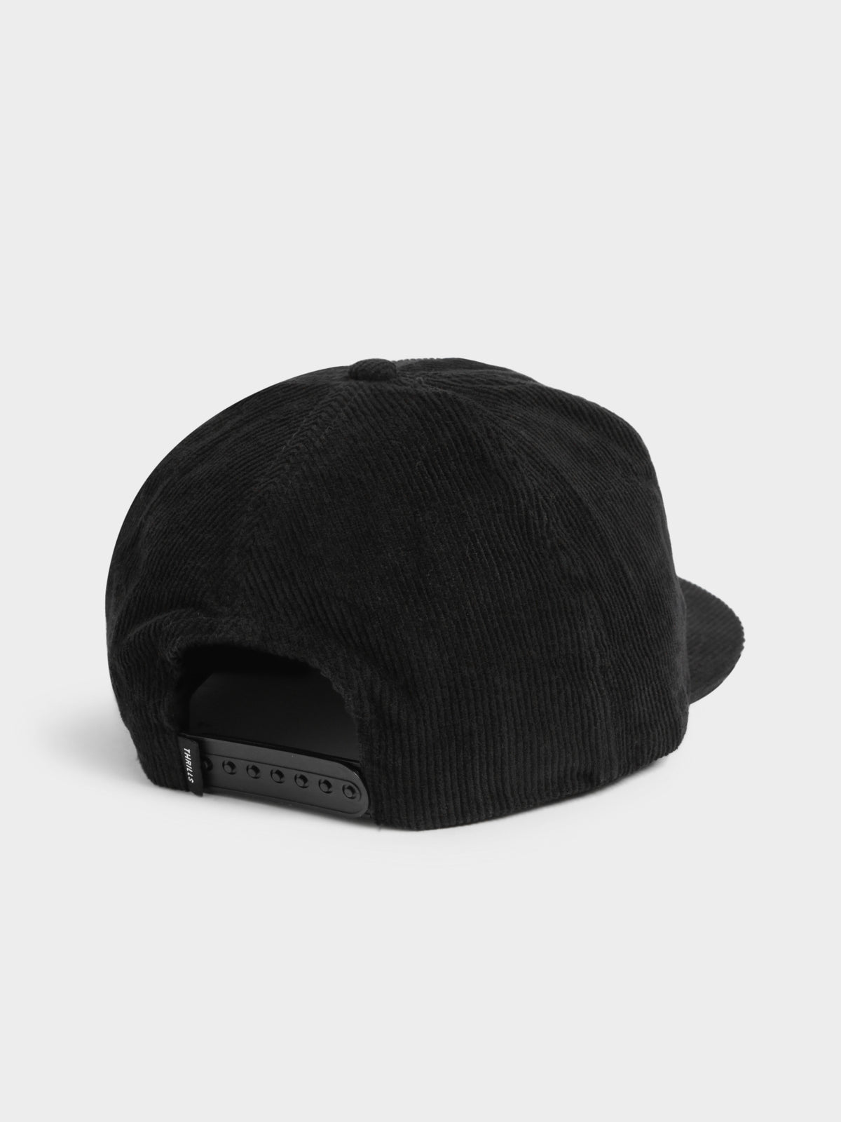 Bitten Cord Cap in Black