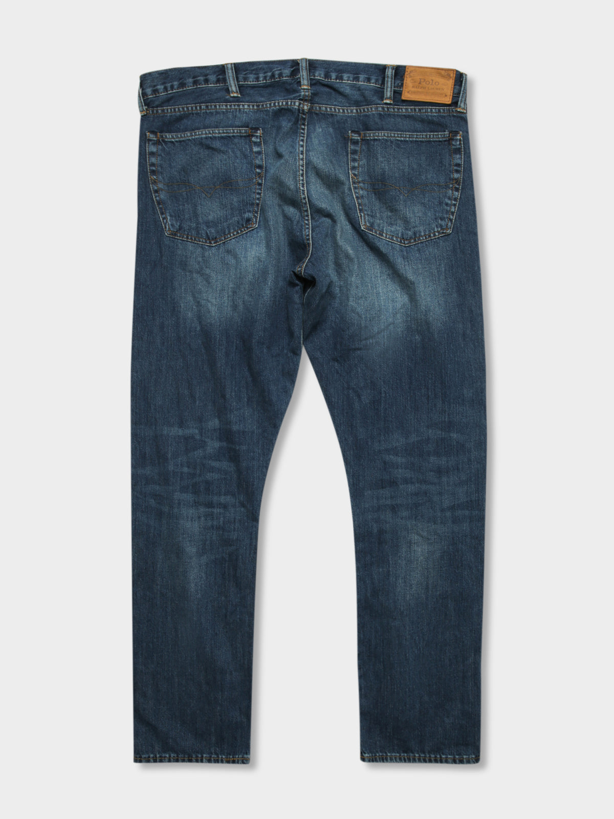 Varick Slim Jeans in Blue Denim
