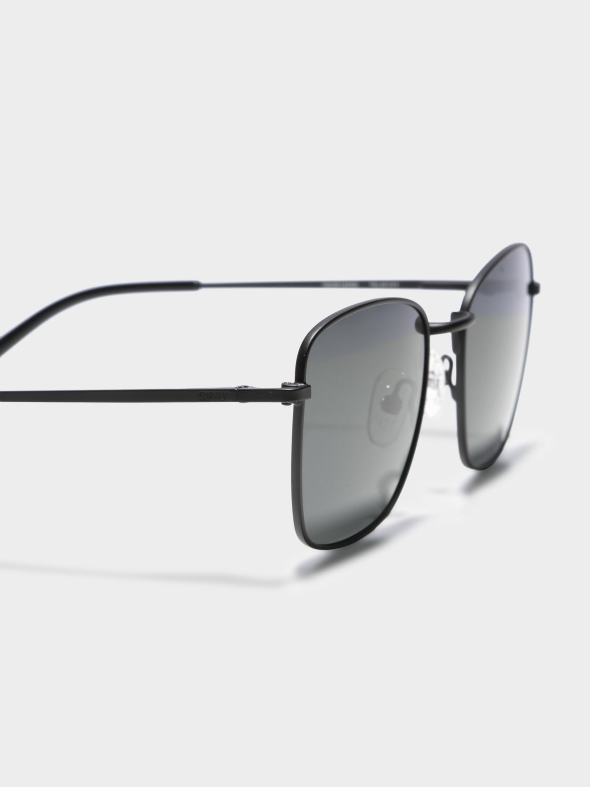 Square BKM25 Polarised Sunglasses in Matte Black