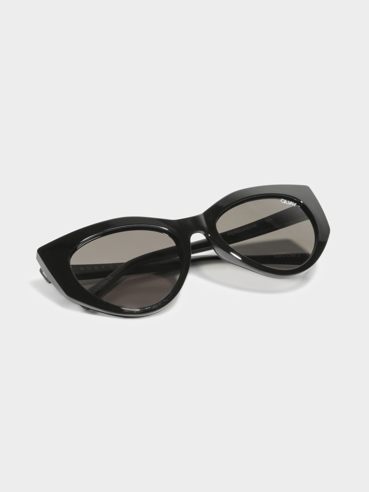 Persuasive Sunglasses in Black &amp; Smoke