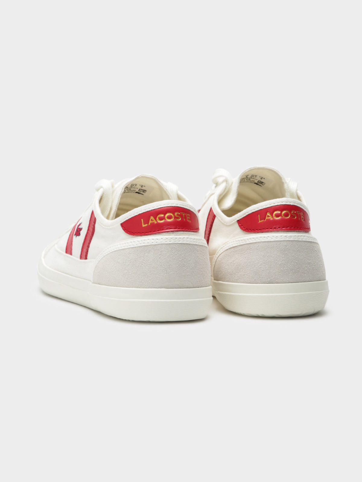 Womens Sideline 119 1 CFA Sneakers in Off White &amp; Red