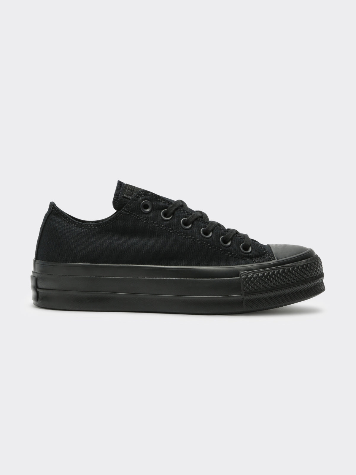 Converse Womens Chuck Taylor All Star Lift Platform Sneakers | Black/Black