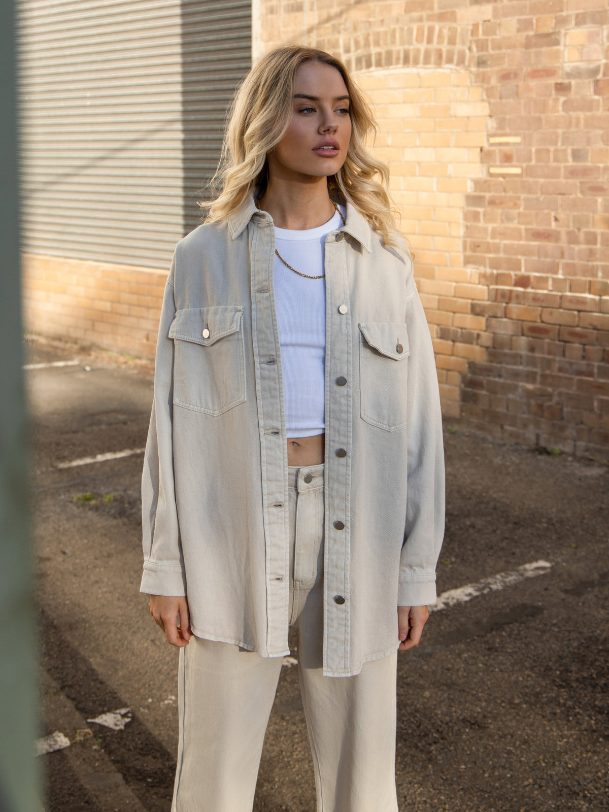 Nude Lucy Rai Denim Jacket | Bone