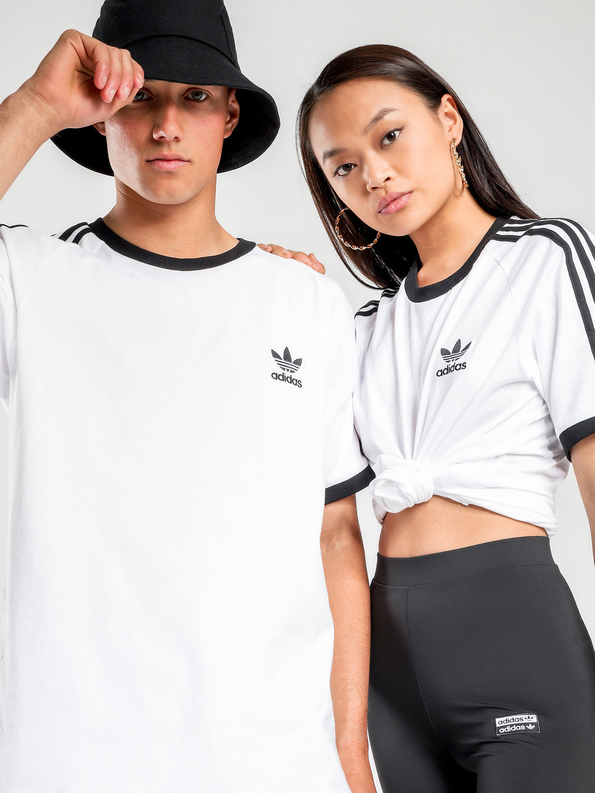 Adidas Originals 3-Stripes T-Shirt | White