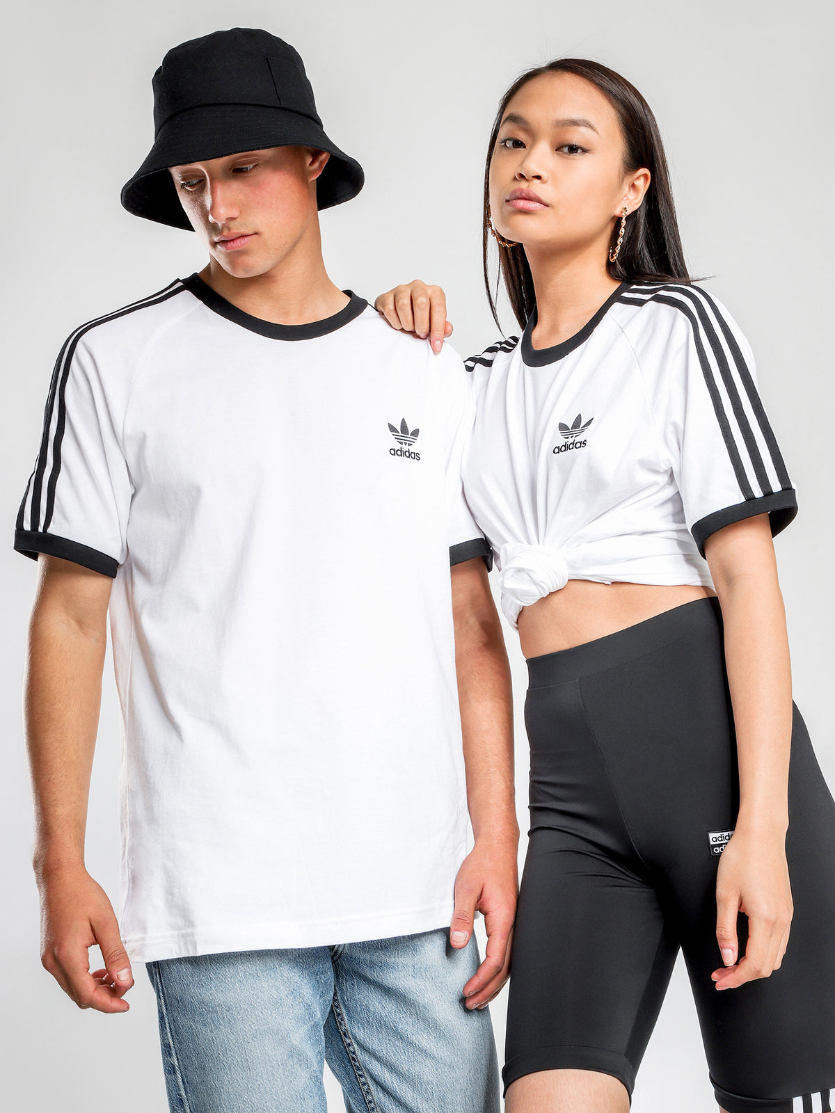 Adidas Originals 3-Stripes T-Shirt | White