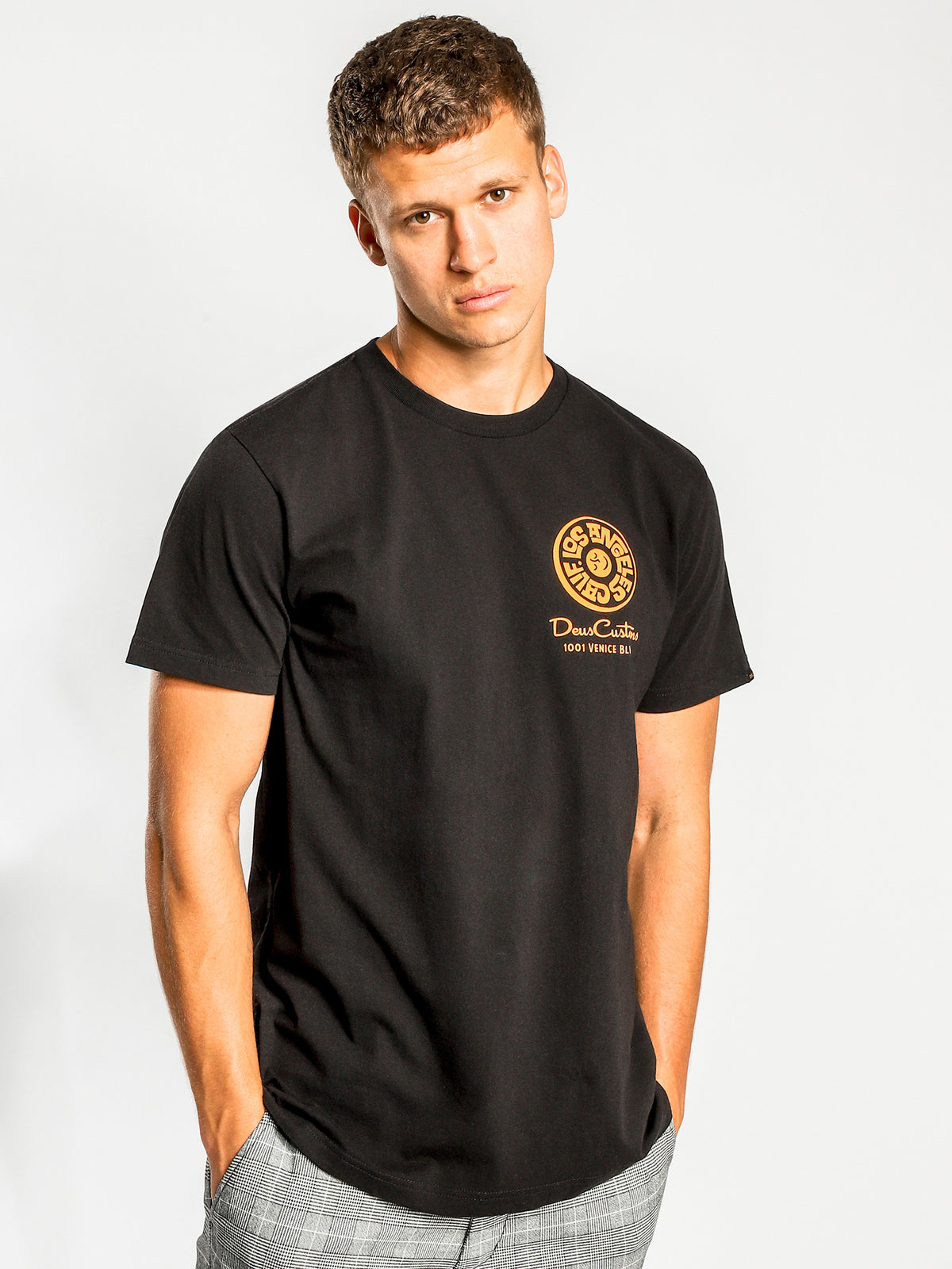 Venice Address T-Shirt in Black