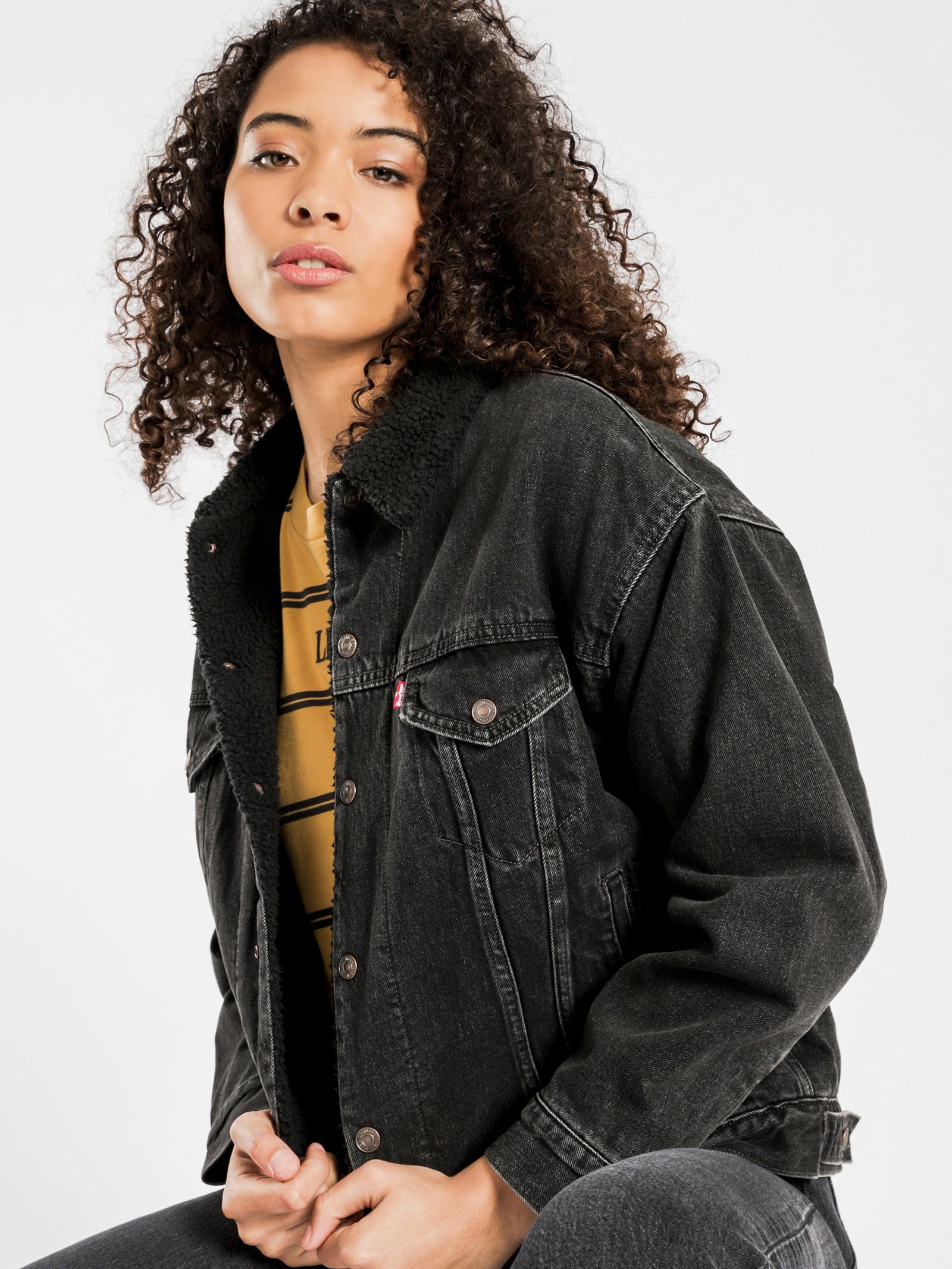 Dad Sherpa Trucker Jacket