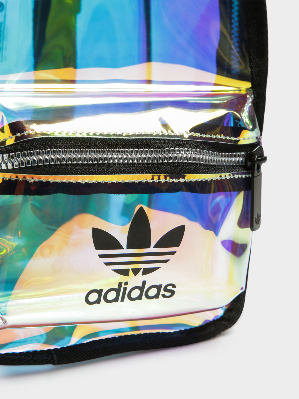 Iridescent Mini Backpack in Clear