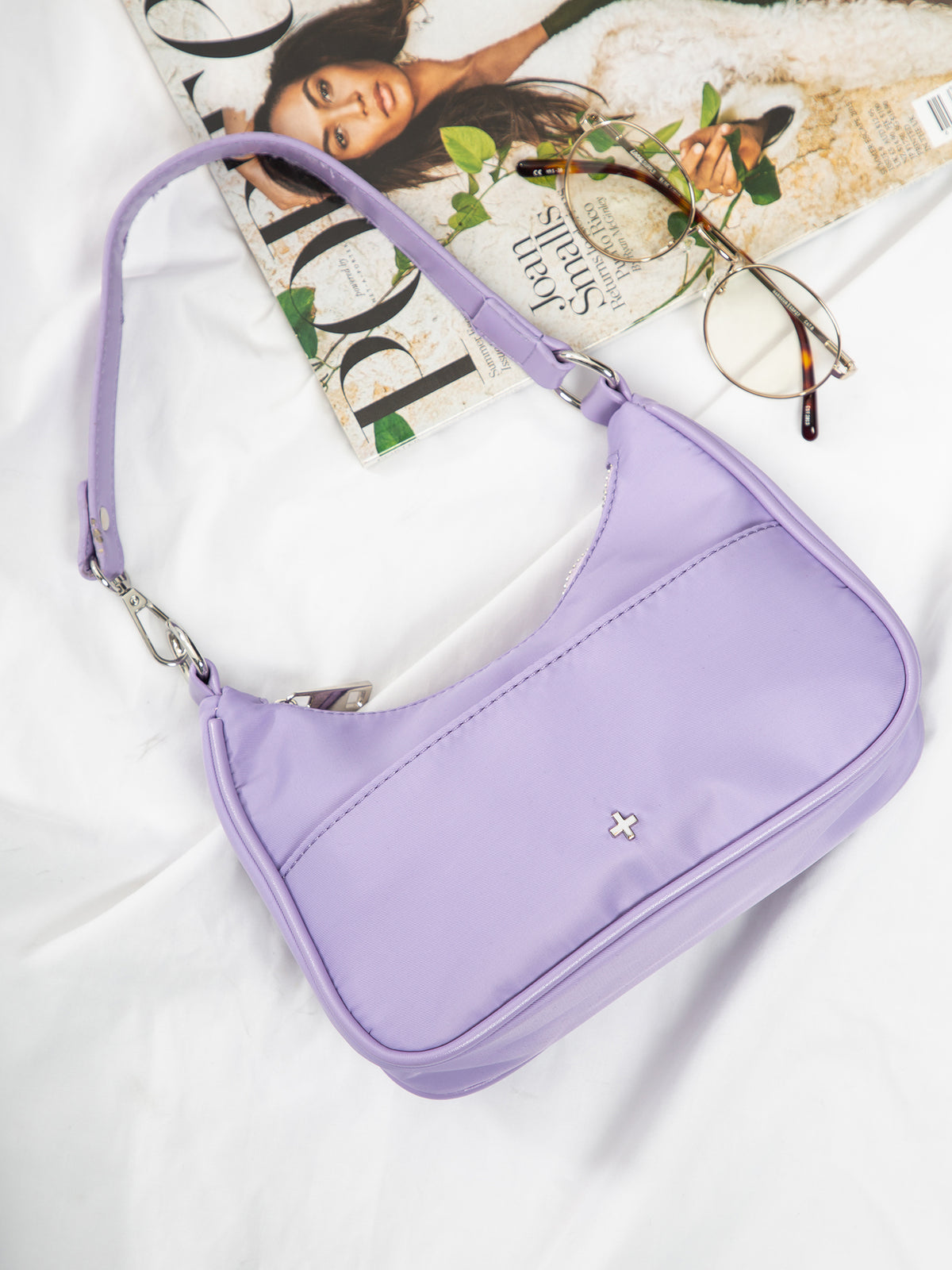 Tal Nylon Bag in Lilac