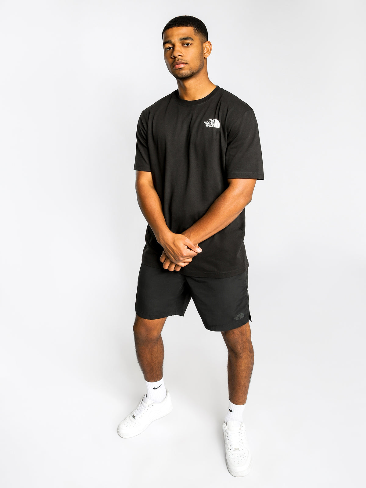Class V Pull On Shorts in Black