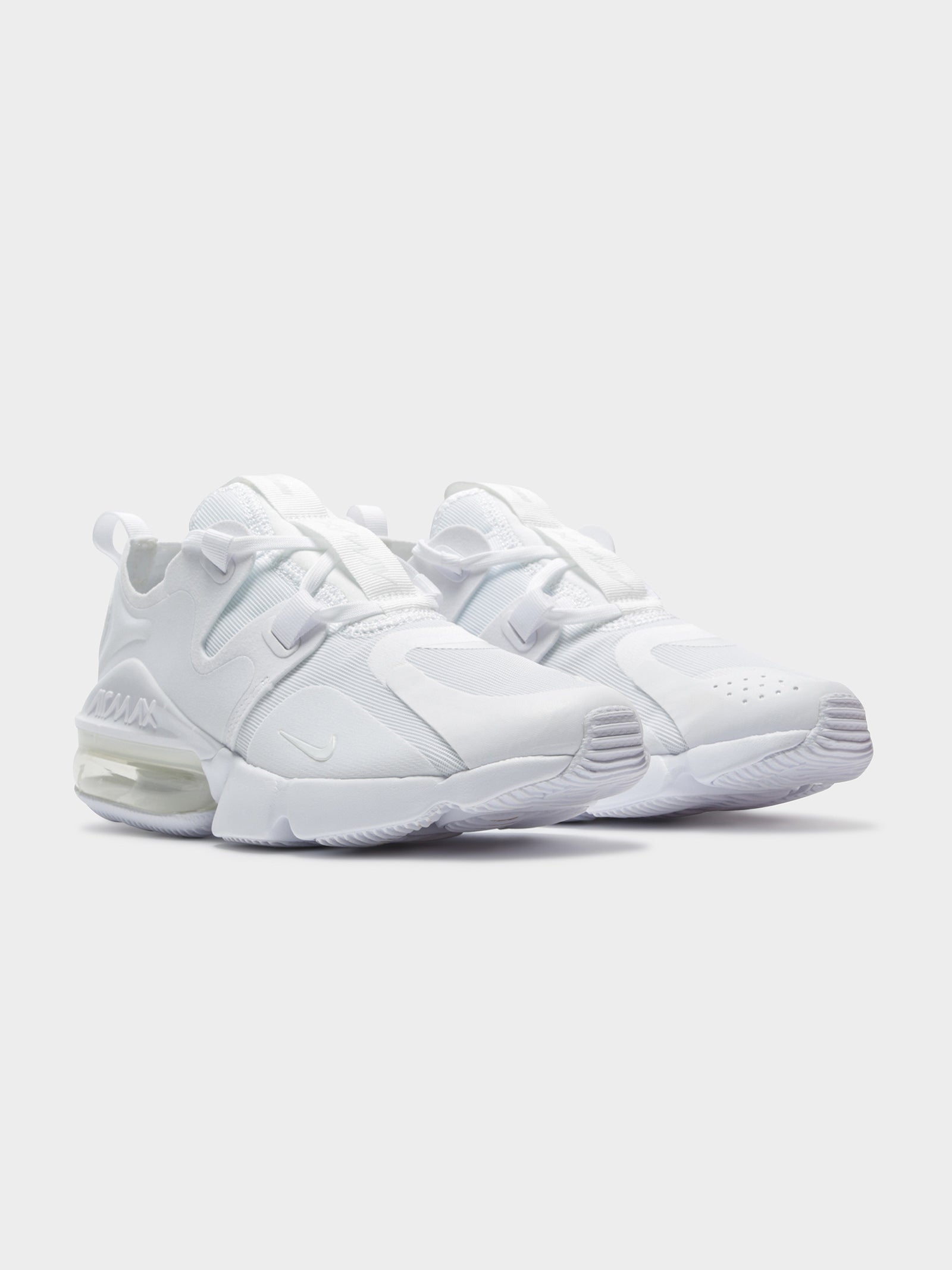 women's nike air max infinity sneakers white
