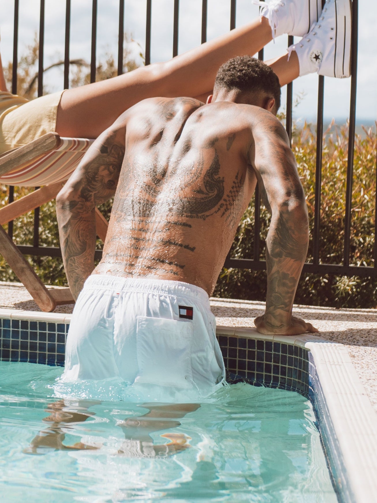 Tommy Solid Swim Shorts