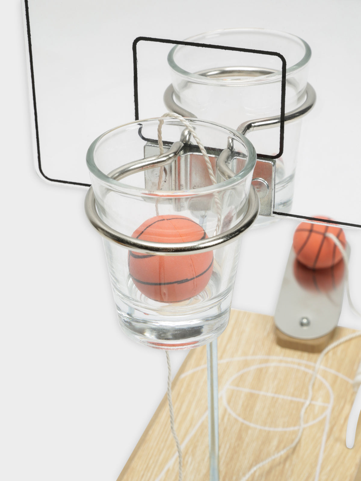 Wooden Basketball Game