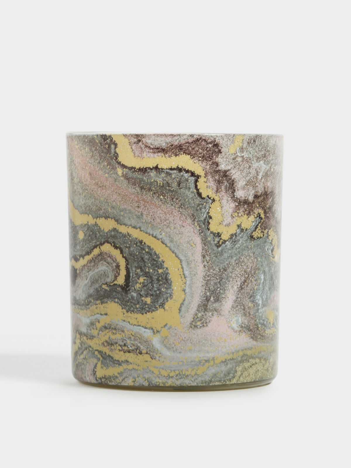 Printed Glitz Marble Jar Candle in Joshua Tree Scent