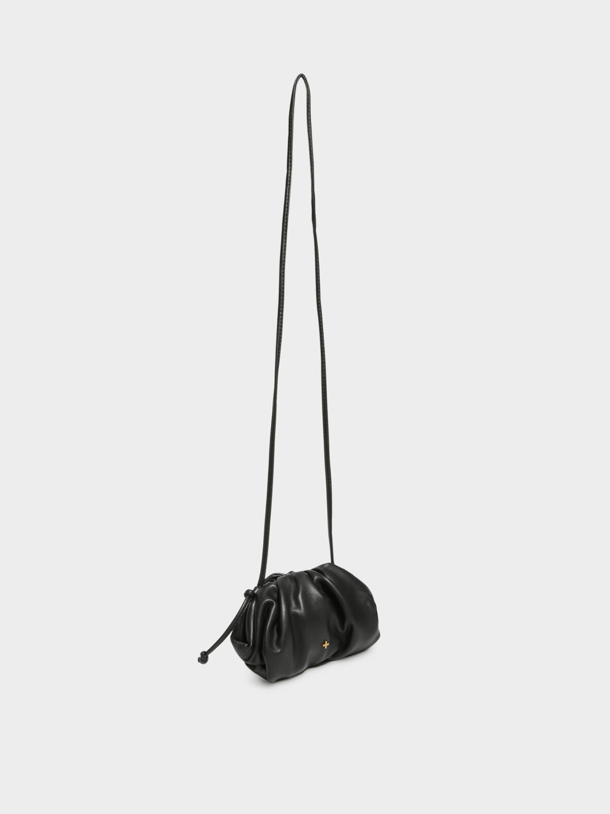 Ashley Slouch Pouch Bag in Black