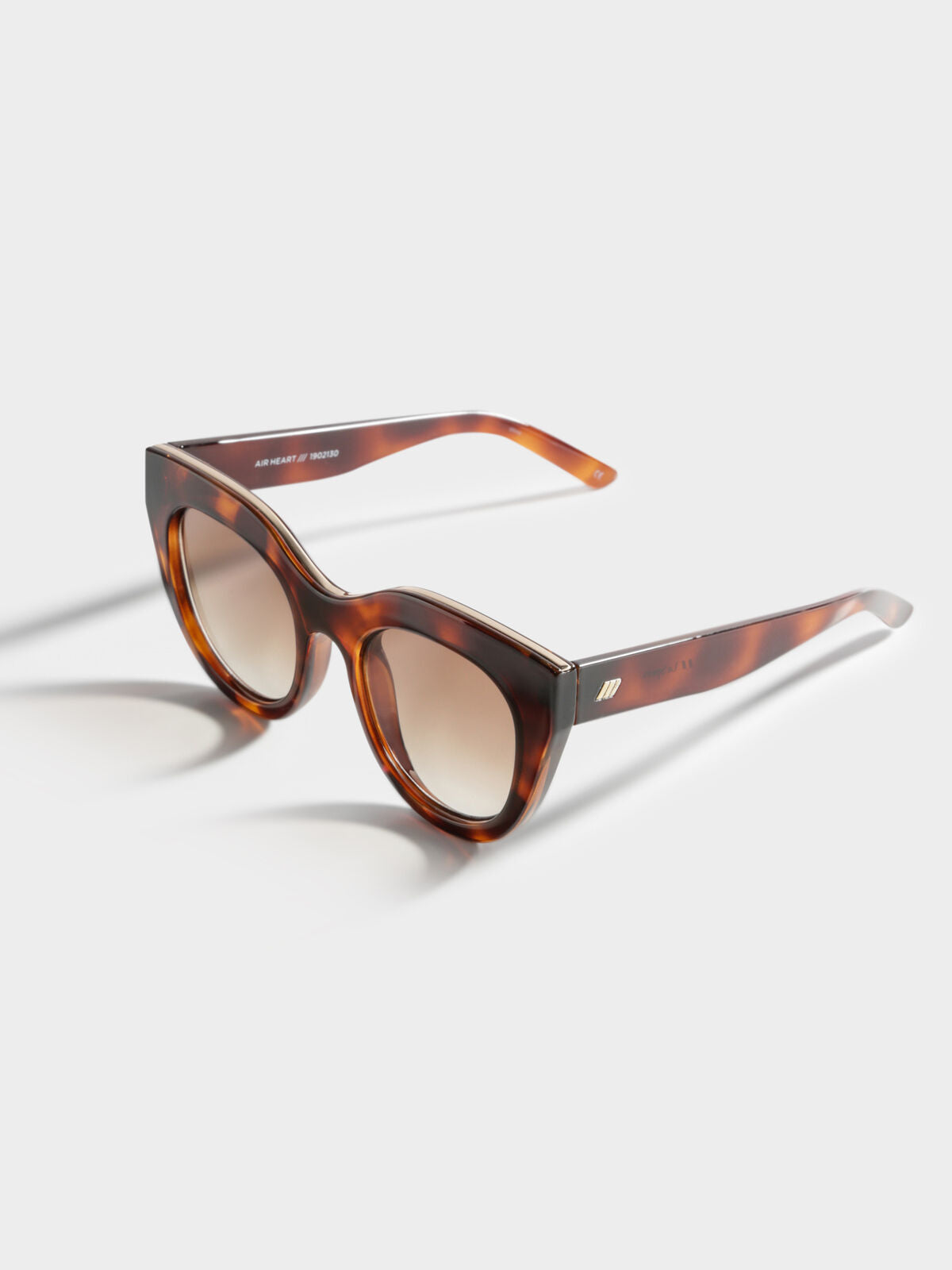 Air Heart Sunglasses in Tortoise &amp; Toffee