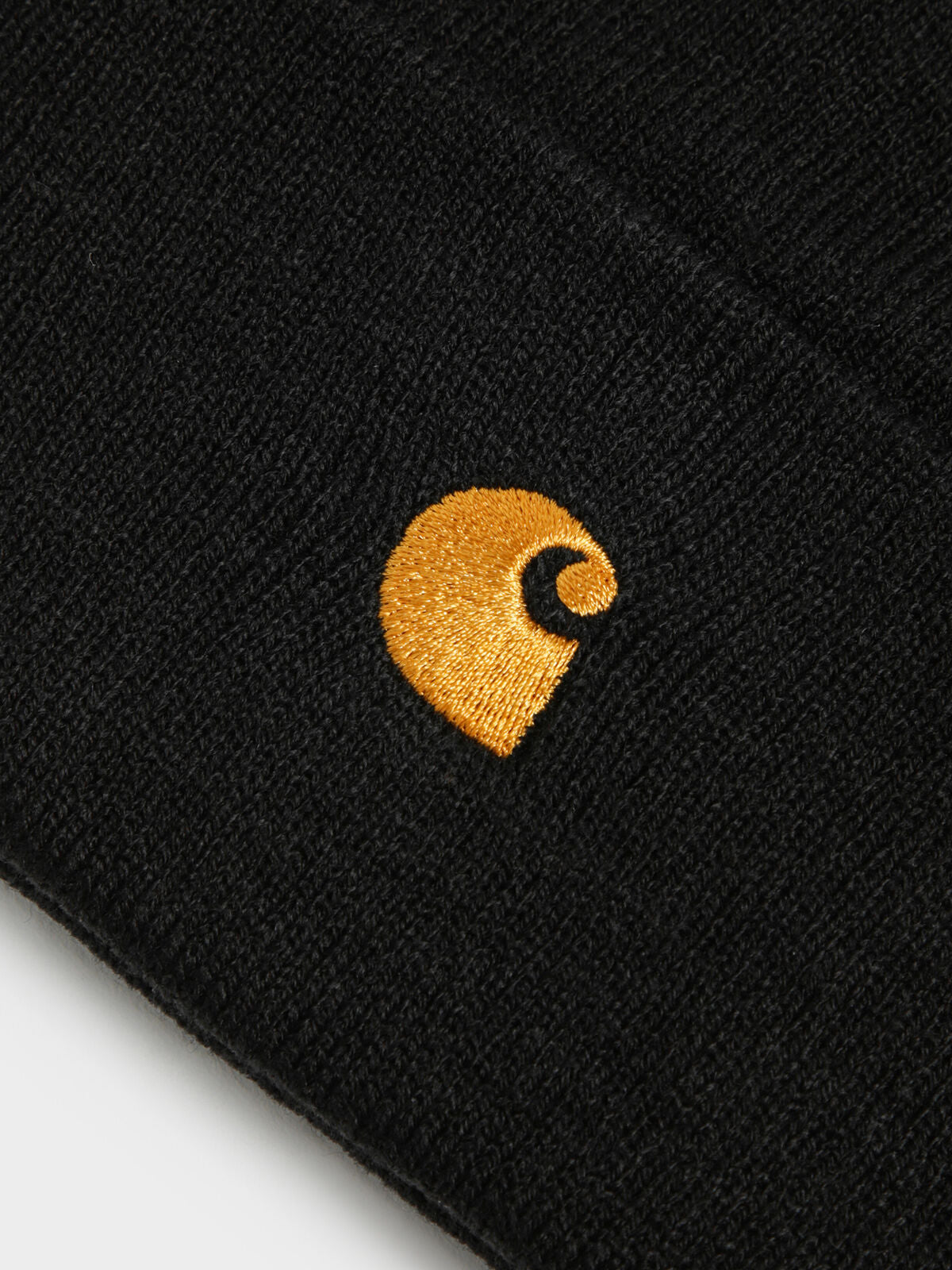 Chase Beanie in Black &amp; Gold