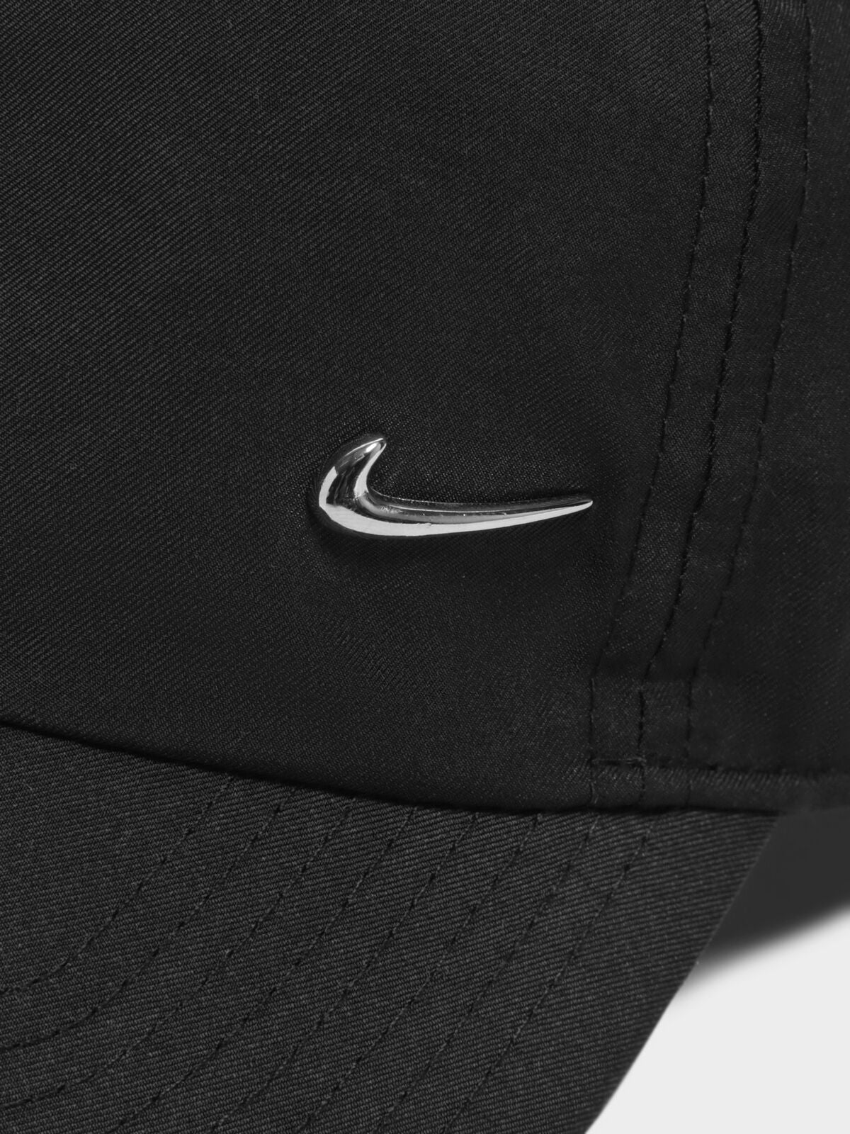 Nike Heritage 86 Metal Swoosh Cap Black | Glue Store