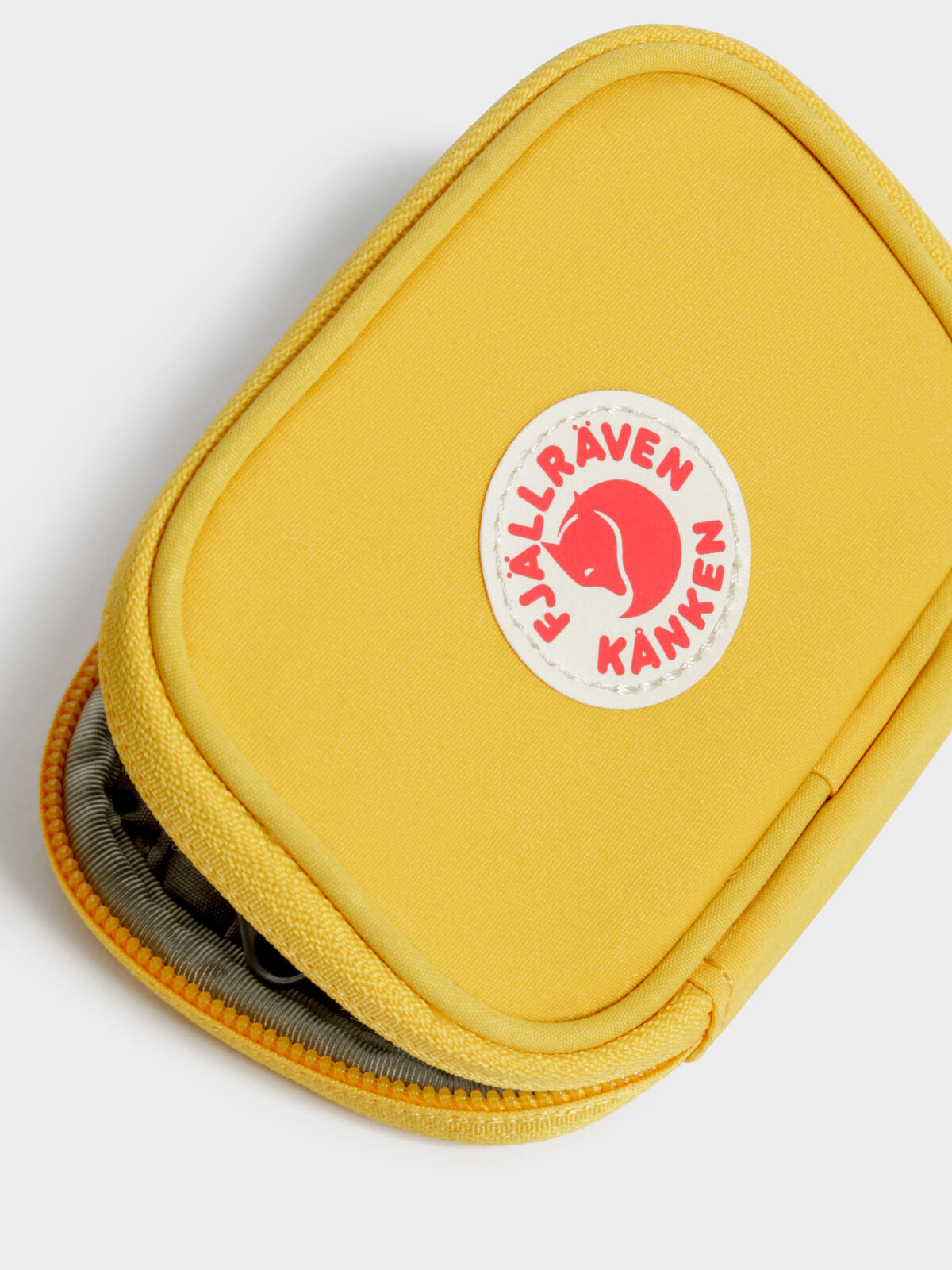 Kanken Card Wallet in Warm Yellow