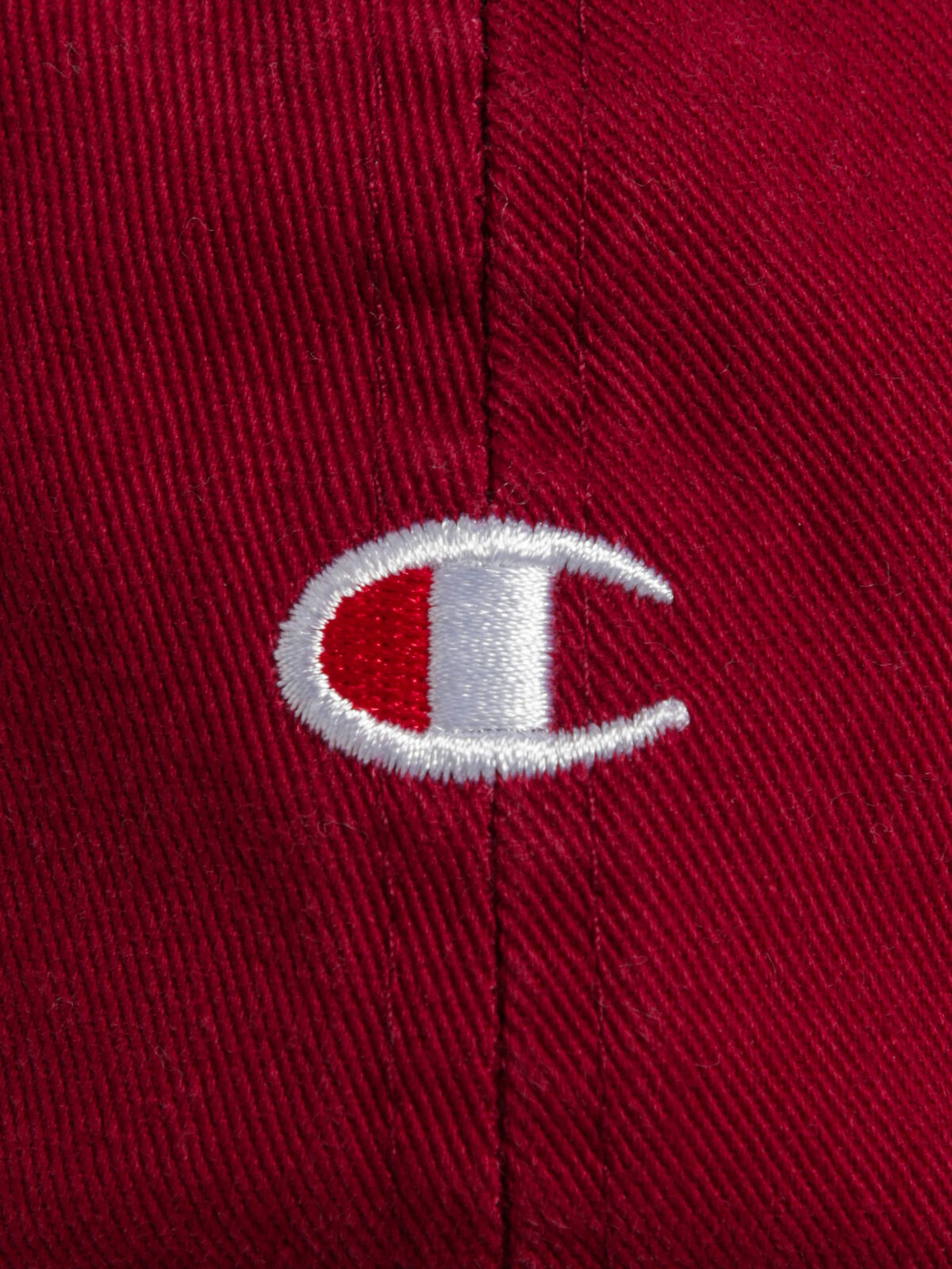 C Logo Vintage Cap in Burgundy