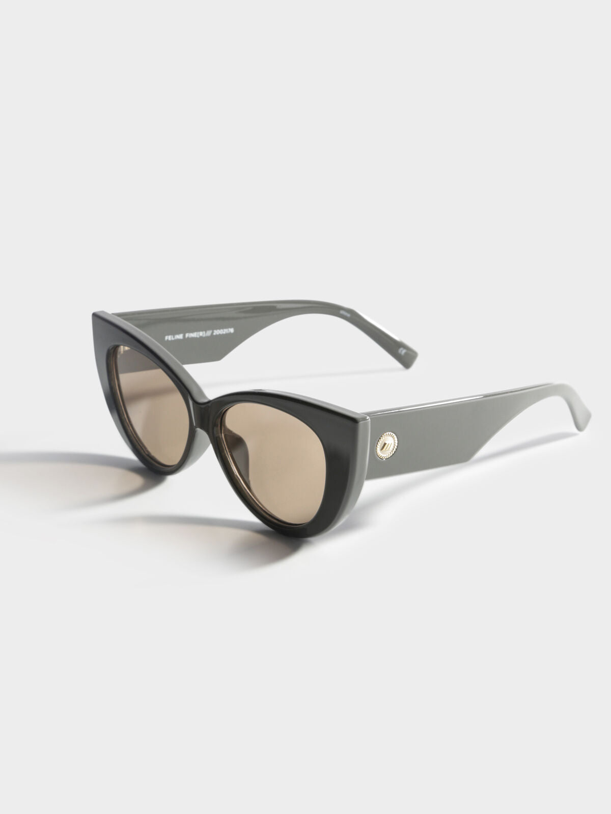 Feline Fine Sunglasses in Midnight Grey