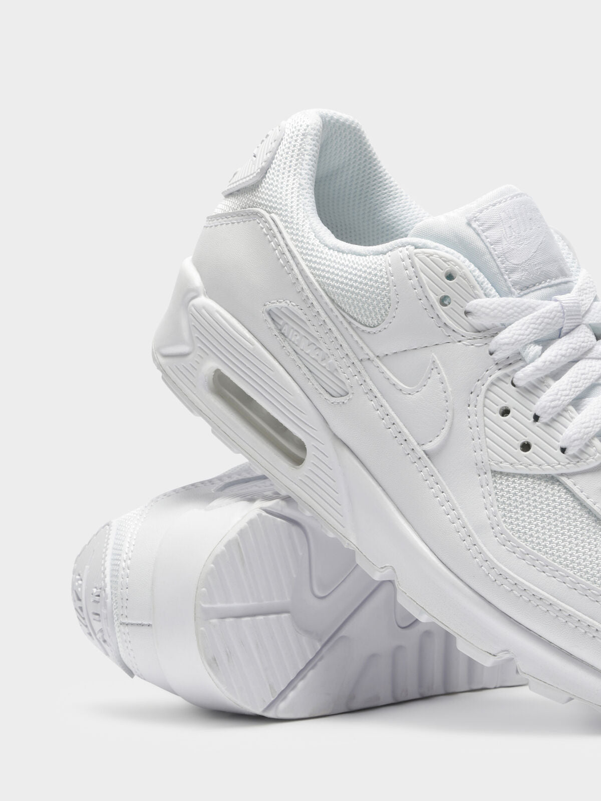 Nike Womens Air Max 90 Sneakers White/White Glue Store