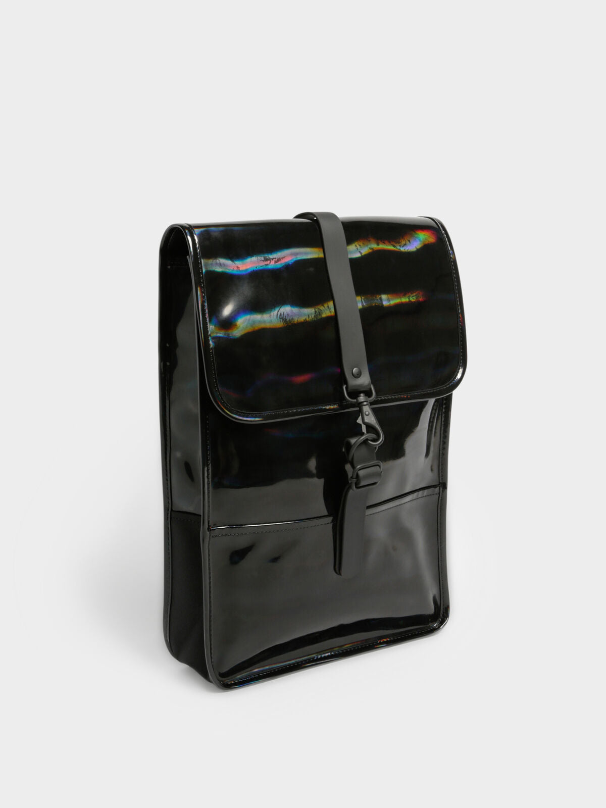 holographic backpack mini rains Rains Mini Backpack Black