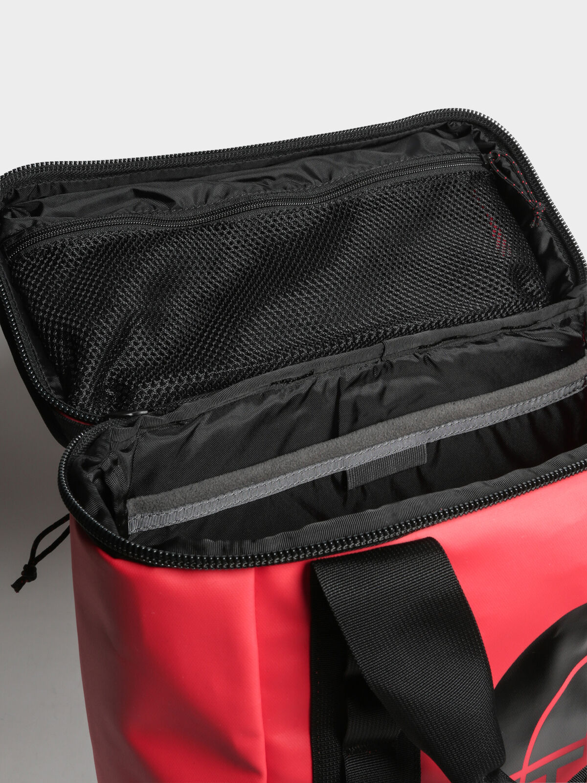 Mens Explore Fusebox Backpack in Red &amp; Black