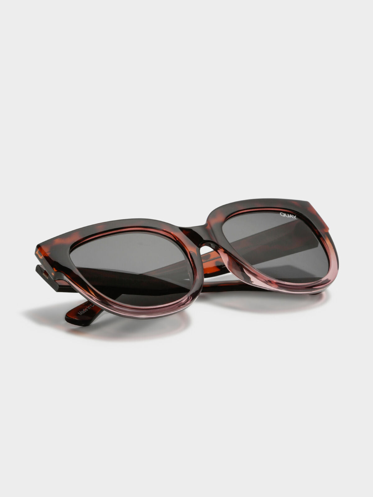 Limelight Sunglasses in Tort Pink &amp; Smoke