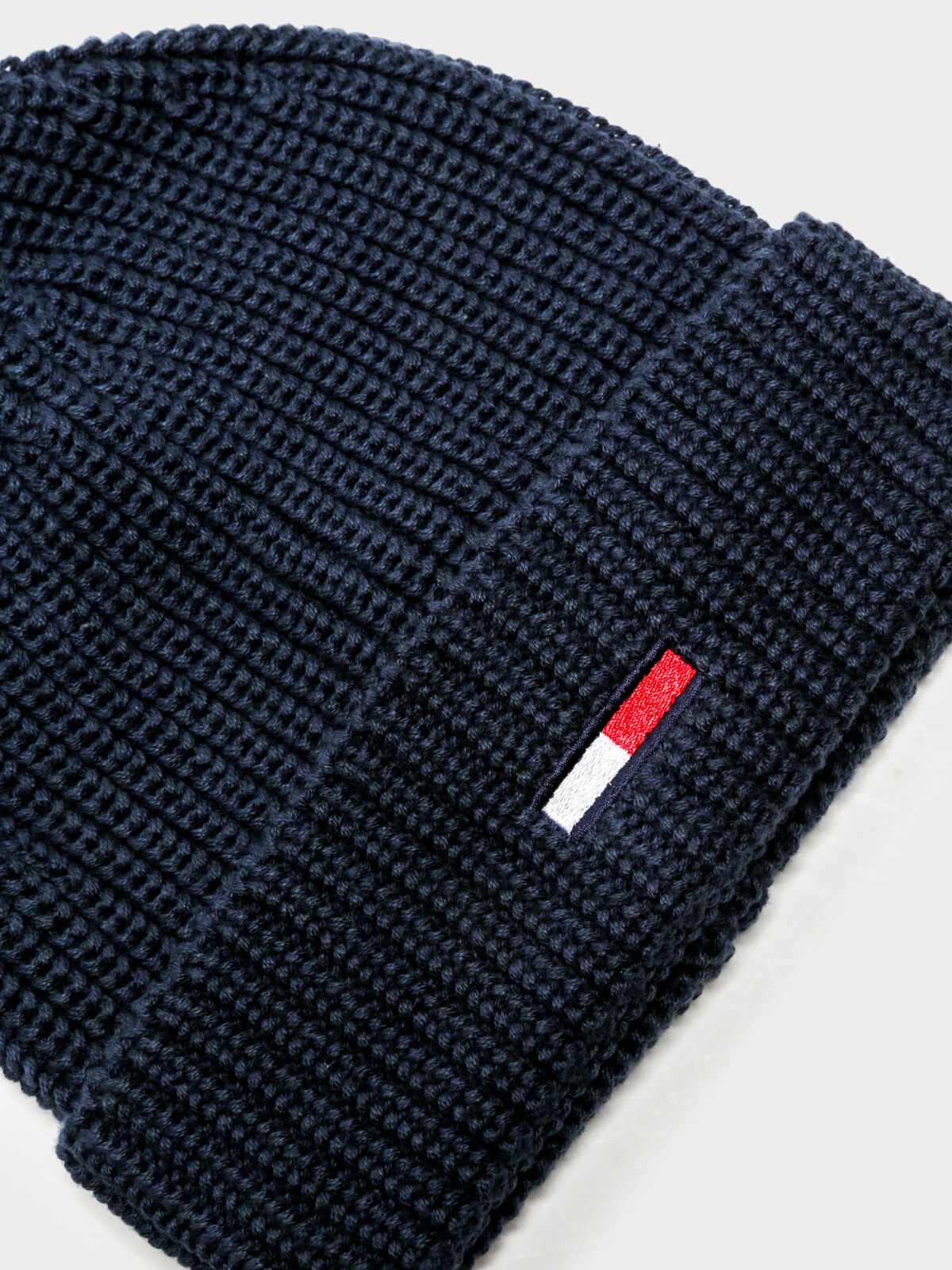 Basic Flag Ribbed Beanie